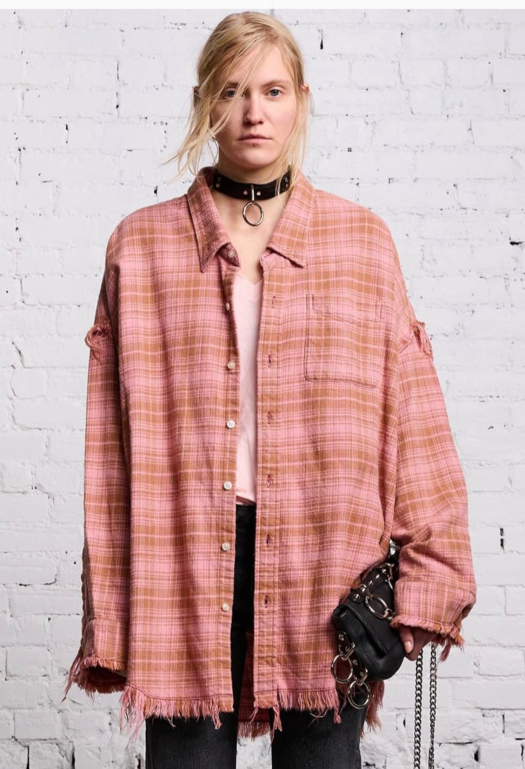 알써틴 r13 플래드 체크 셔츠 xs 상품이미지2