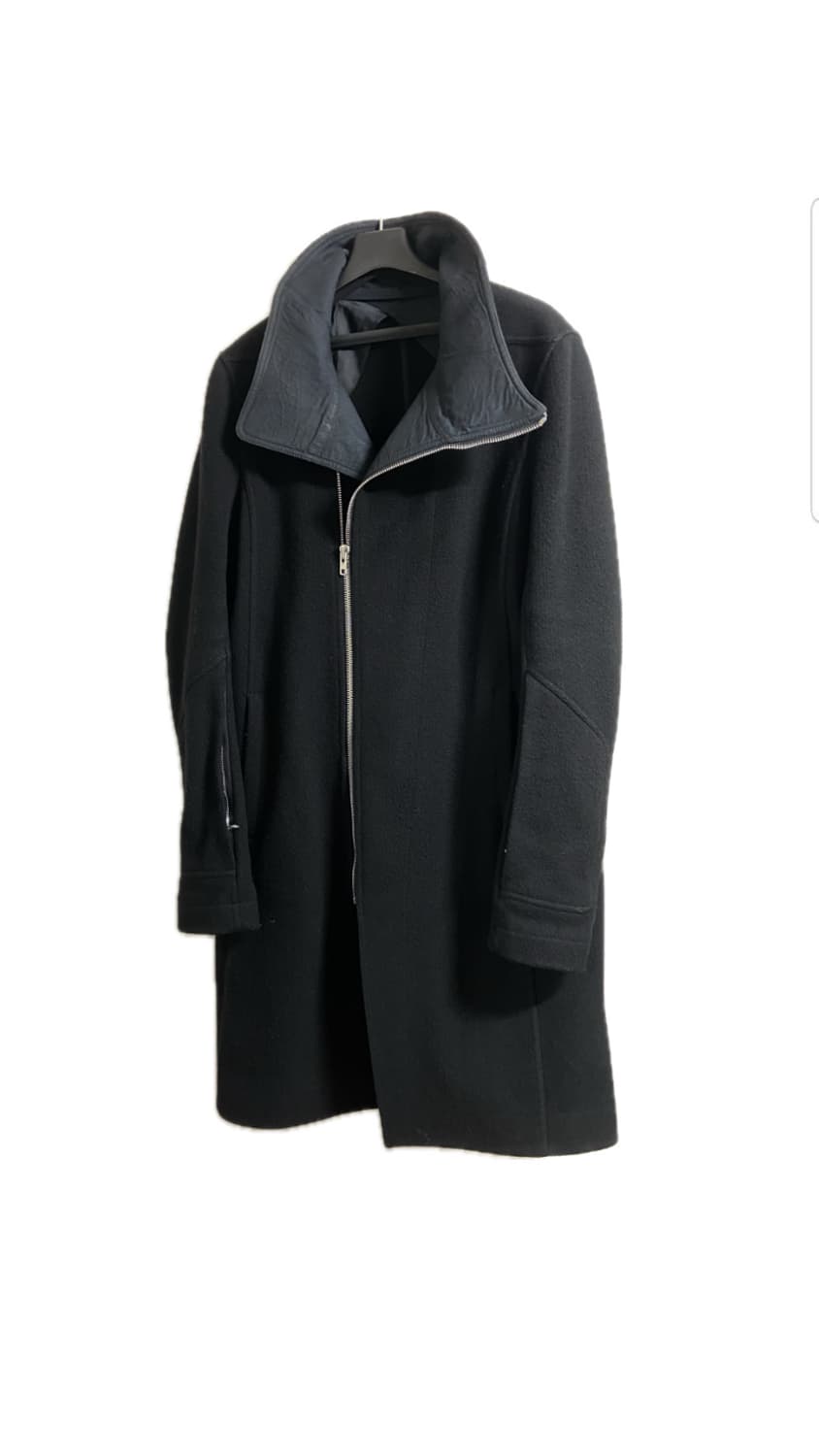 릭오웬스 15FW 스핑크스 튜브웨이 하이넥 코트 상품이미지7