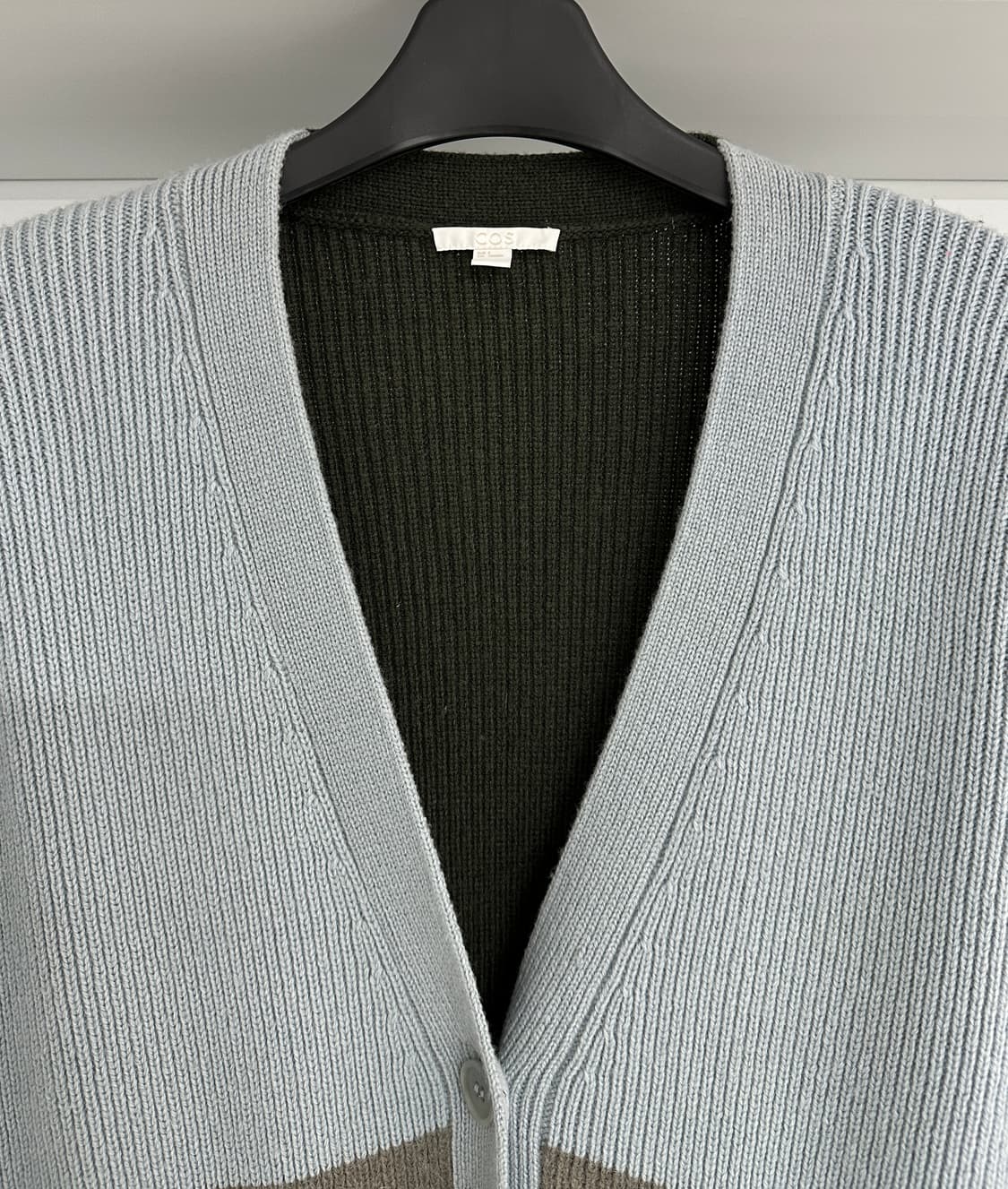 [COS 코스] 여성 컬러 블록 가디건 상품이미지3