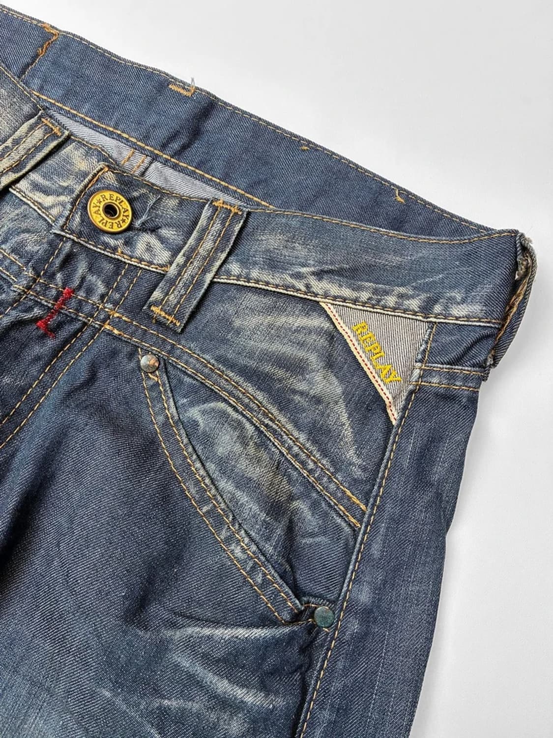 리플레이 Replay 페이딩 빈티지드 데님 팬츠 PN5568   상품이미지3
