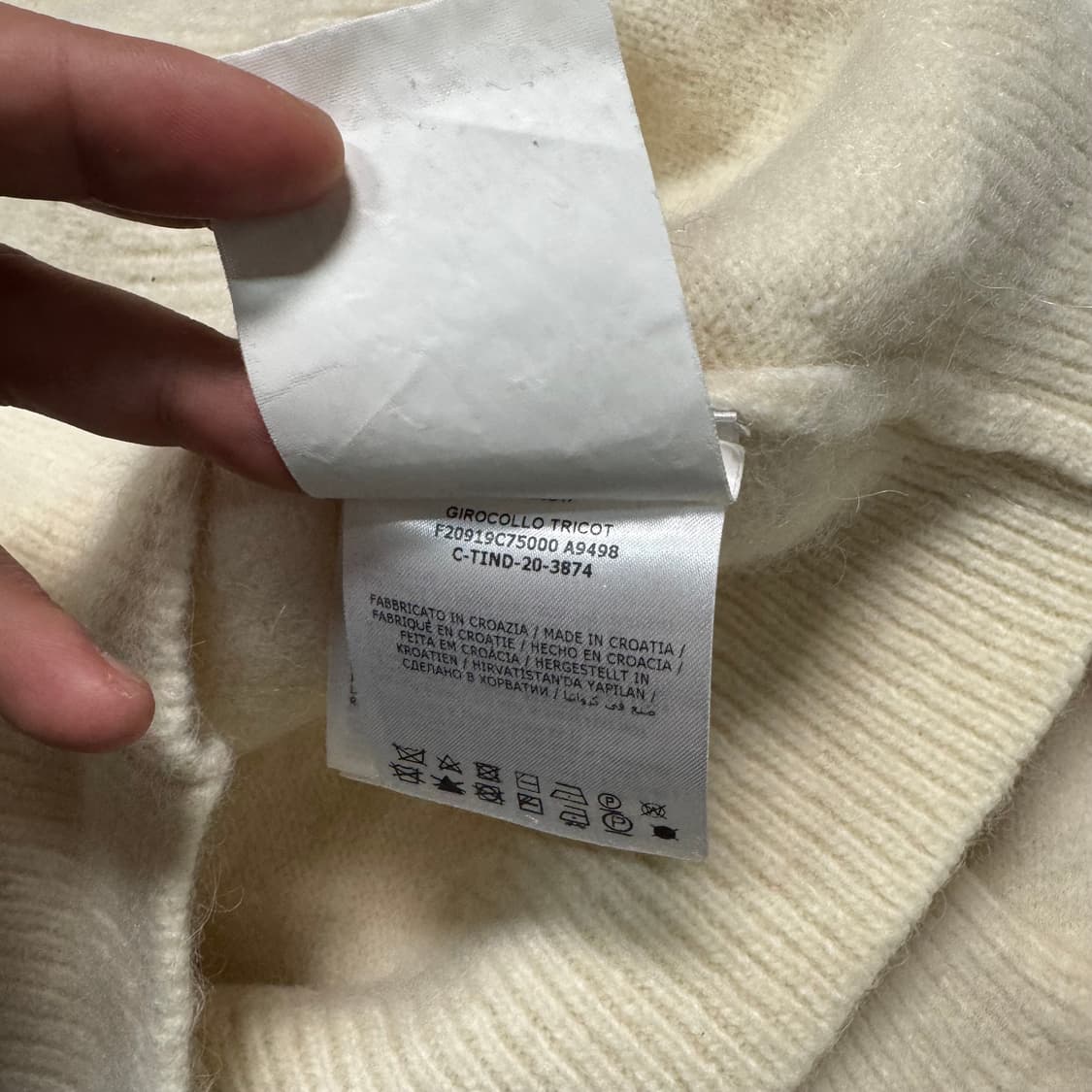 Name : 몽클레르 울 알파카 노르웨이 니트 스웨터 :)  상품이미지6