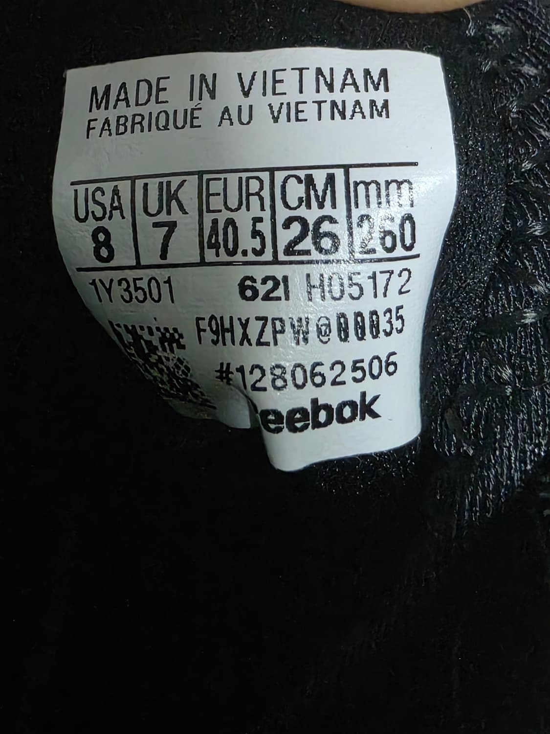 리복 직 키네티카 2 엣지 고어텍스 블랙 260 사이즈 상품이미지6