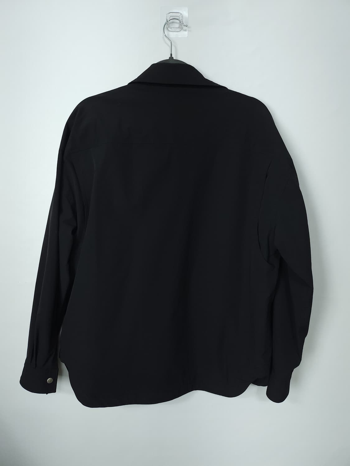 송지오 옴므 블랙 셔츠 자켓 95 M 상품이미지4