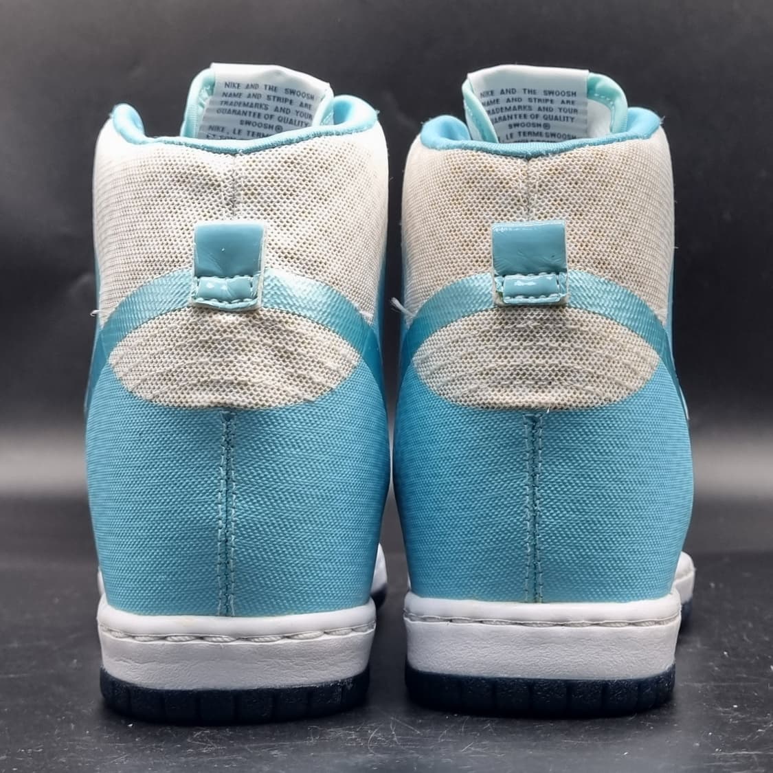 나이키 덩크스카이 여성키높이하이탑230 굽6 상품이미지4