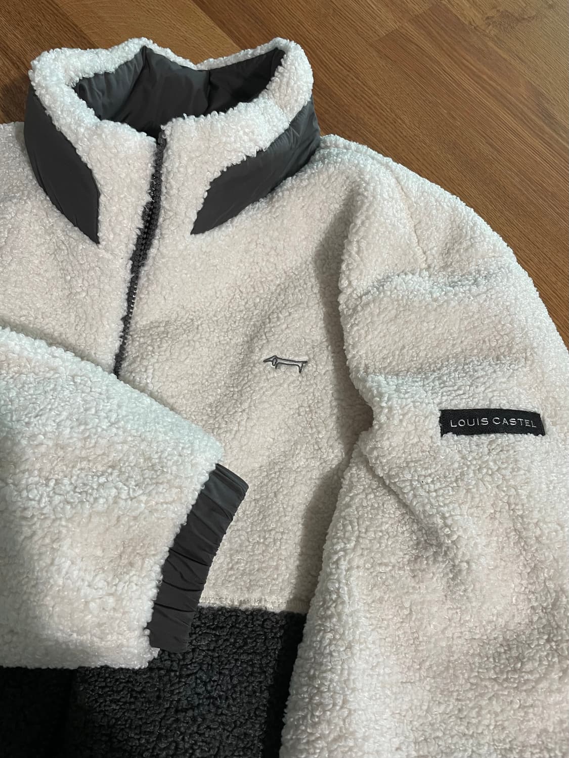 루이까스텔 리버시블 양면 뽀글이 점퍼 100사이즈 상품이미지2