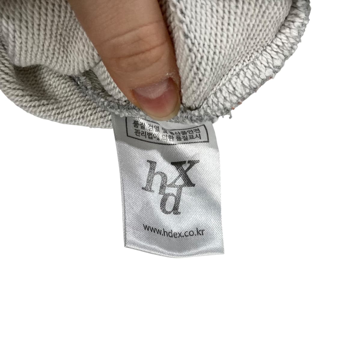 에이치덱스 투웨이 크롭 후드집업 상품이미지4