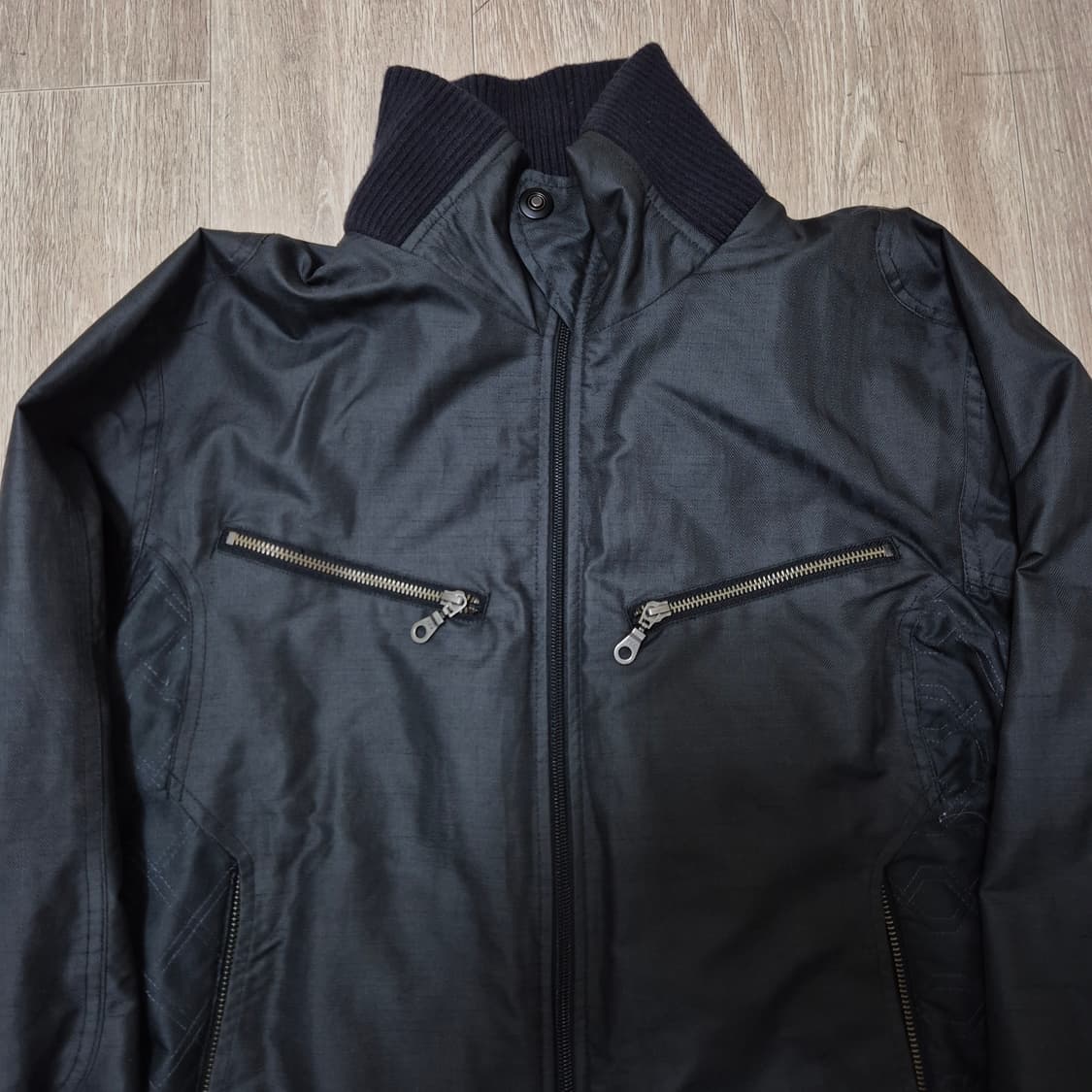 조던 점프맨 자수 로고 코튼 바람막이 집업자켓 M(95) 상품이미지2