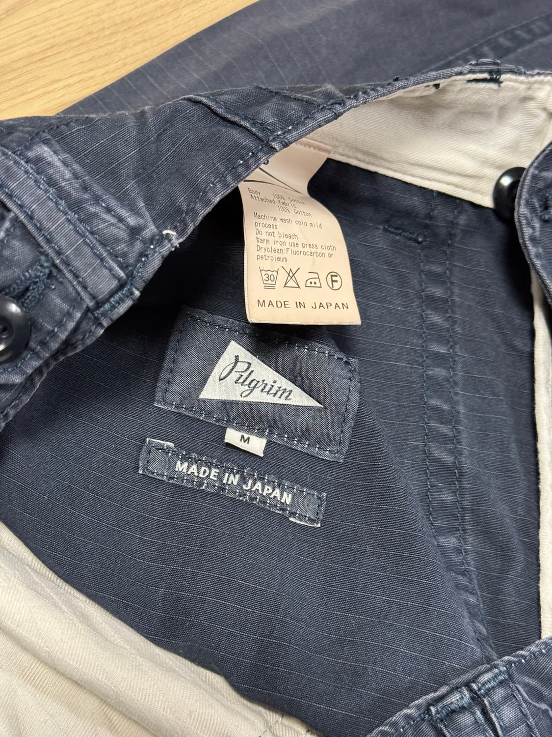 필그림 립스탑 퍼티그 팬츠 네이비 상품이미지4