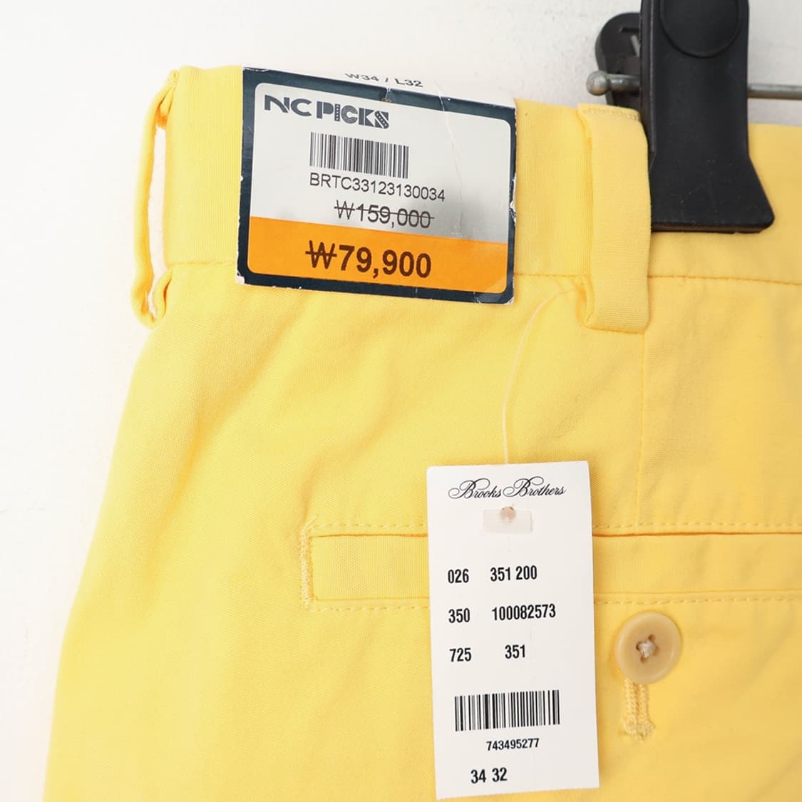 33/새상품 브룩스브라더스 코튼 팬츠 상품이미지4