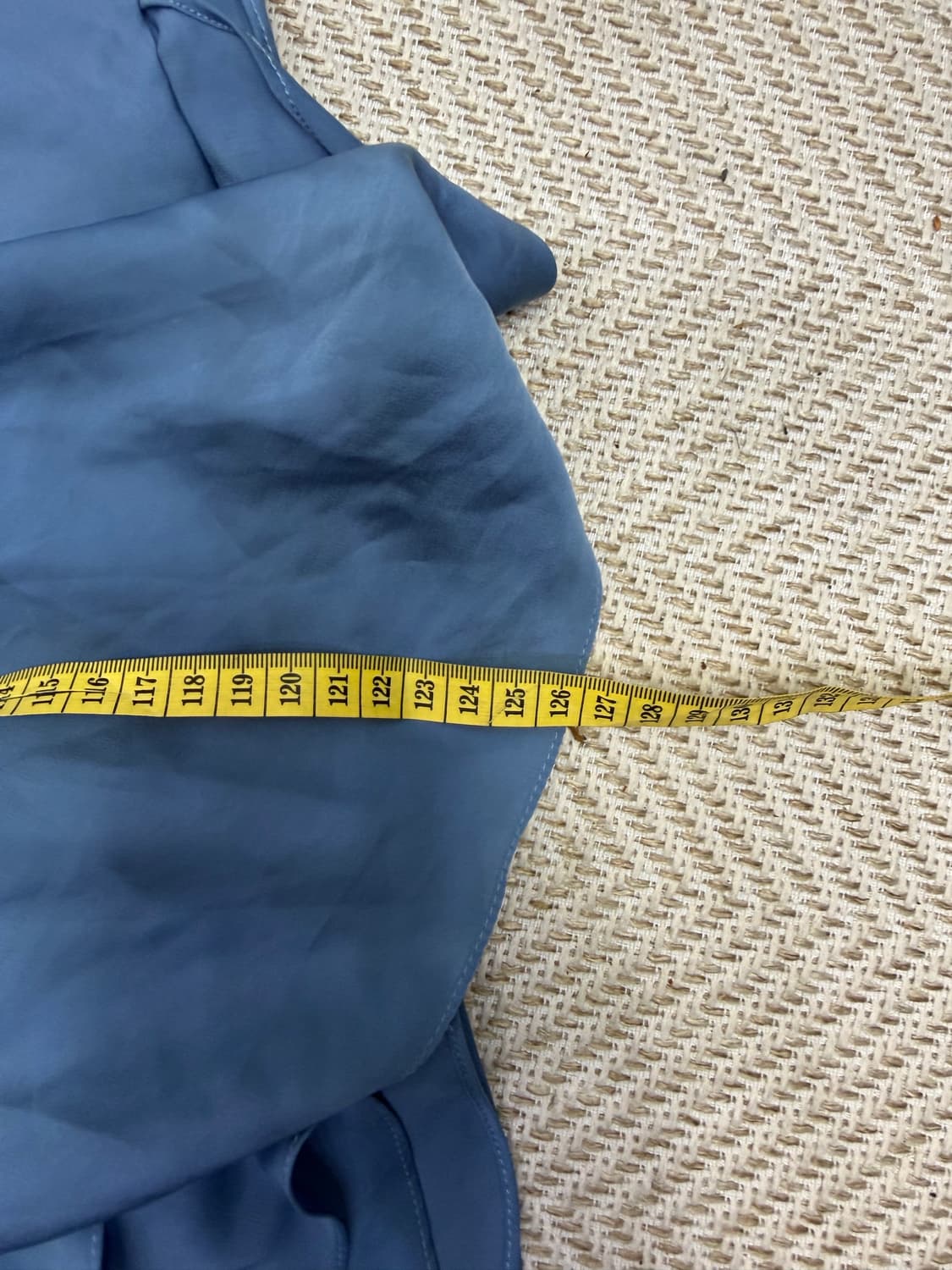 정품) 산드로 블루 랩 스타일 원피스 36 상품이미지10