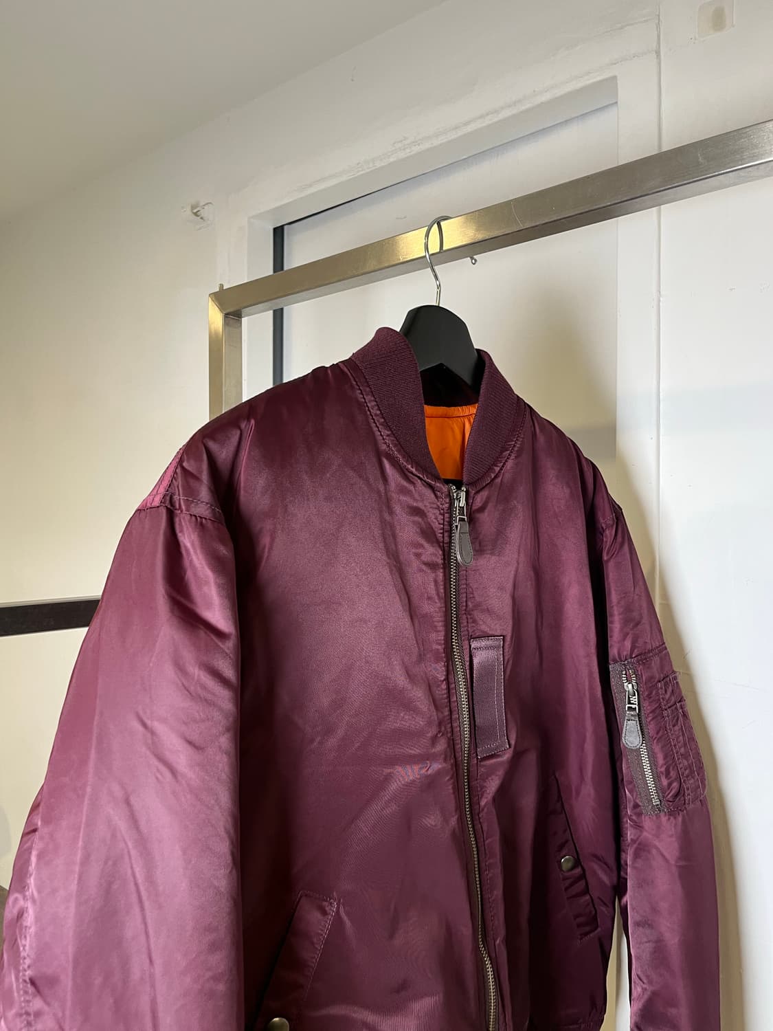 Nylon Ma-1 Type Bomber Jacket 상품이미지7