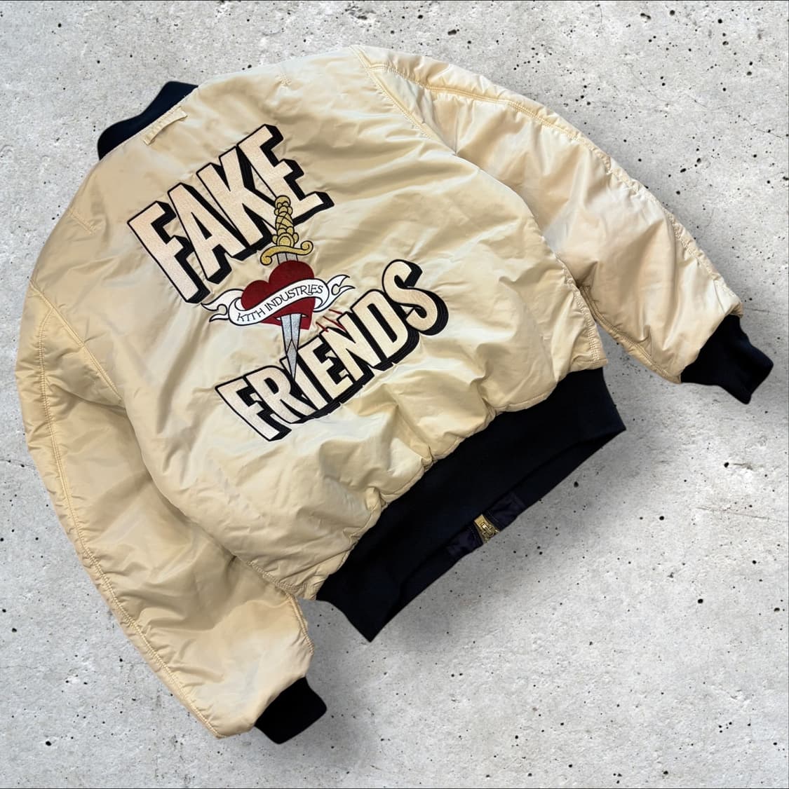 [S] 18s KITH x 알파인더스트리 리버시블 봄버 자켓 C243 상품이미지3