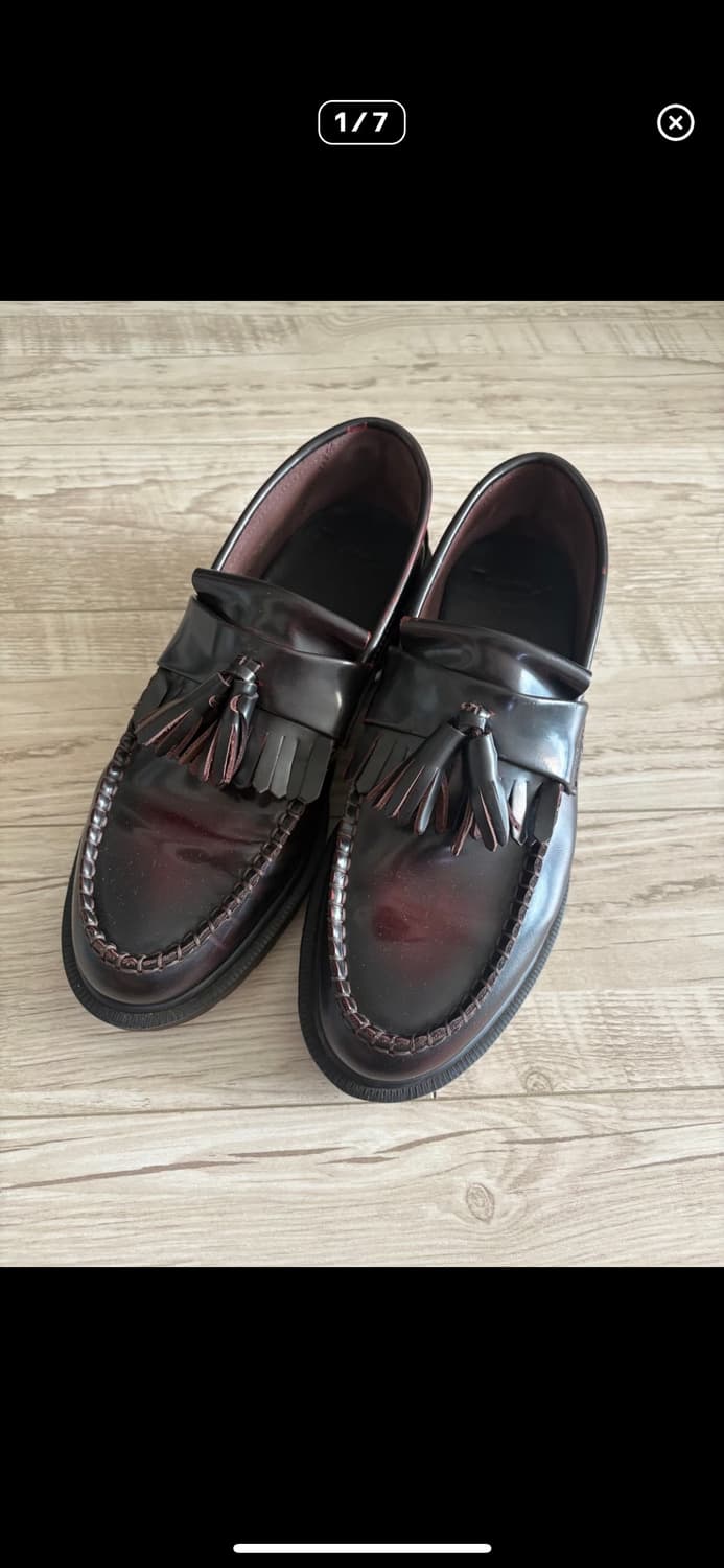 닥터마틴 아드리안 체리레드 260 uk7 상품이미지1