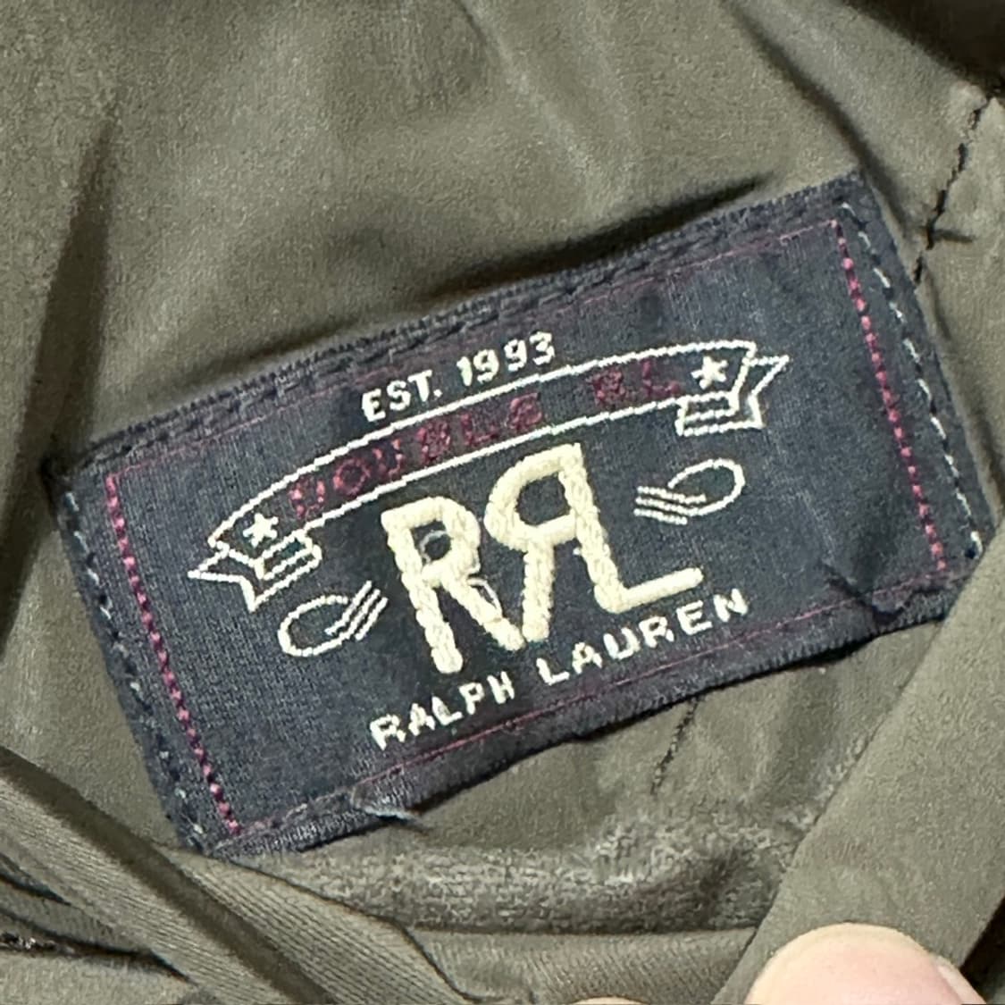 RRL 더블알엘 브라운스 비치 리버시블 울 다운 베스트 M 사이즈 상품이미지9
