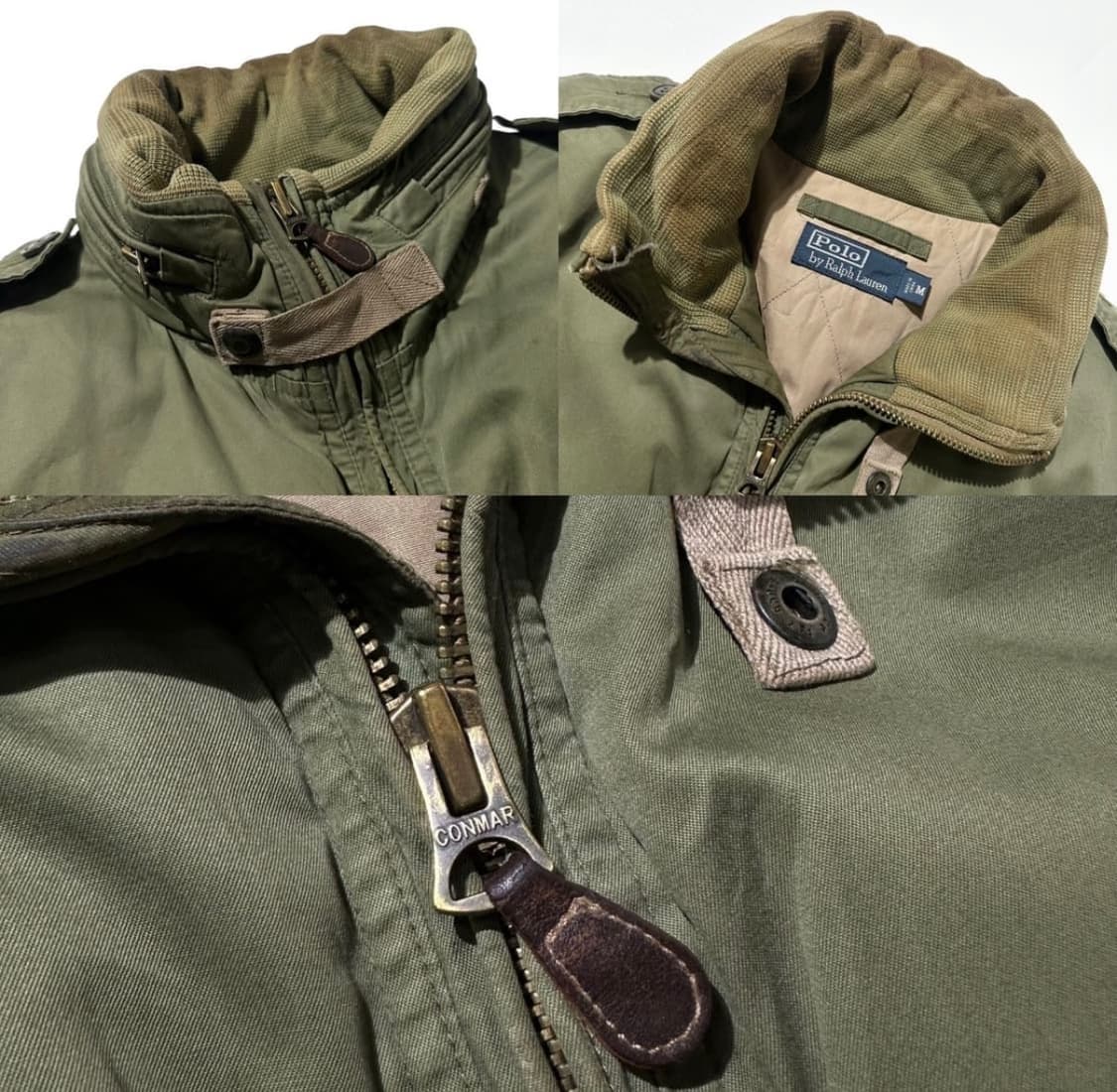 폴로 랄프로렌 90‘s G-8 밀리터리 다운 봄버 상품이미지4