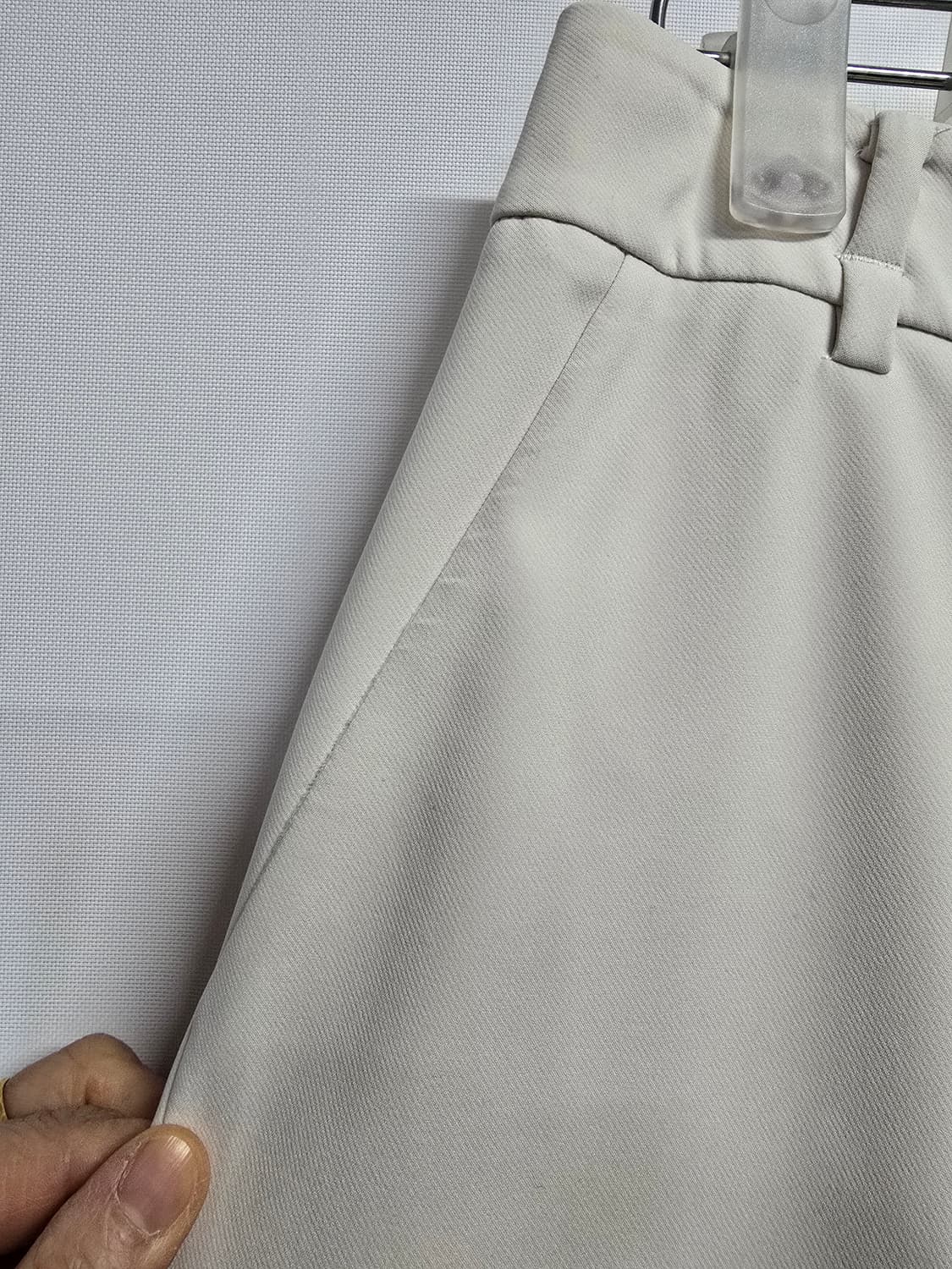 미니멈 아이보리 여성 바지 슬랙스 상품이미지3