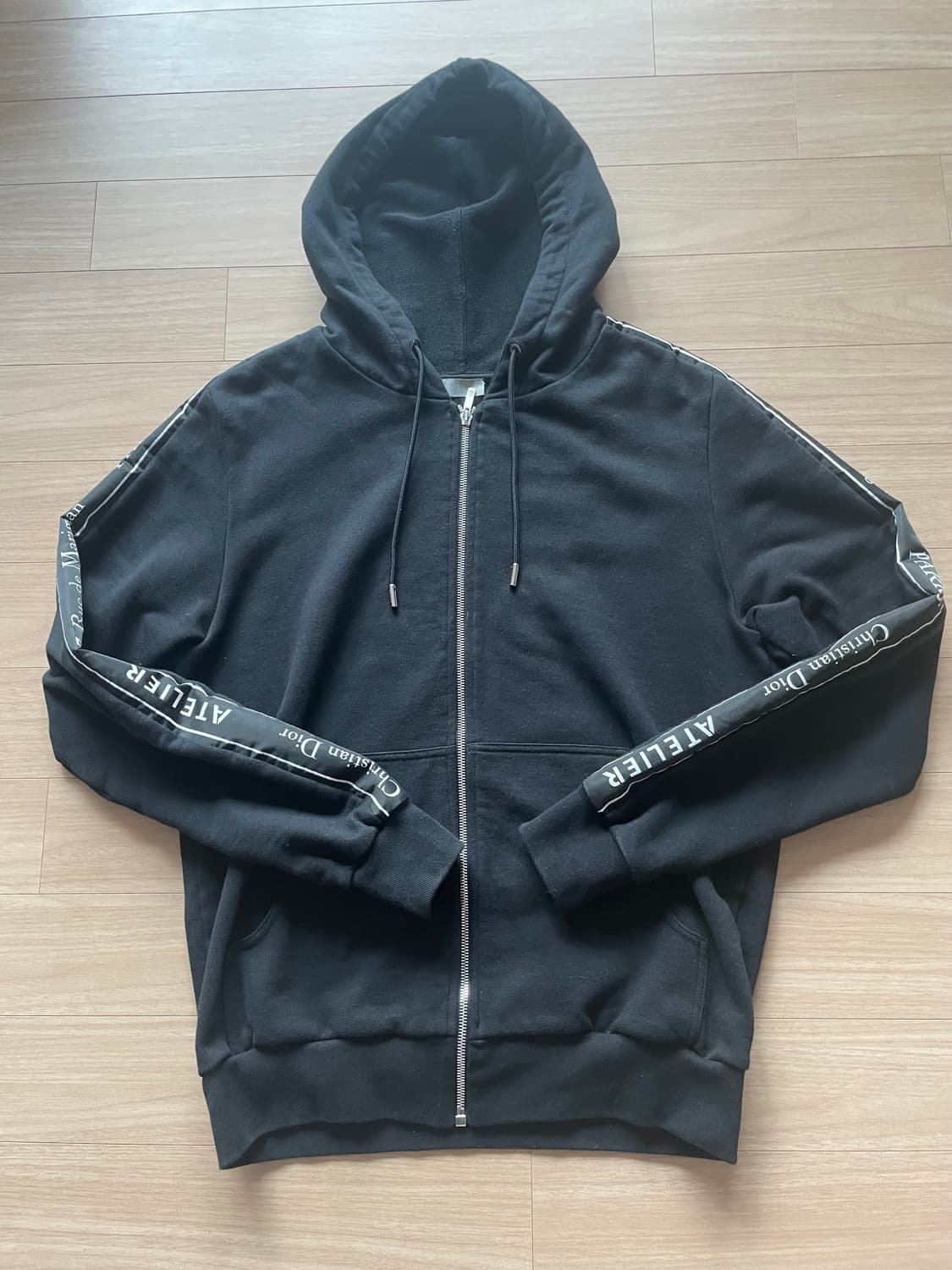 디올 옴므 아뜰리에 후드 집업 블랙 L 상품이미지1