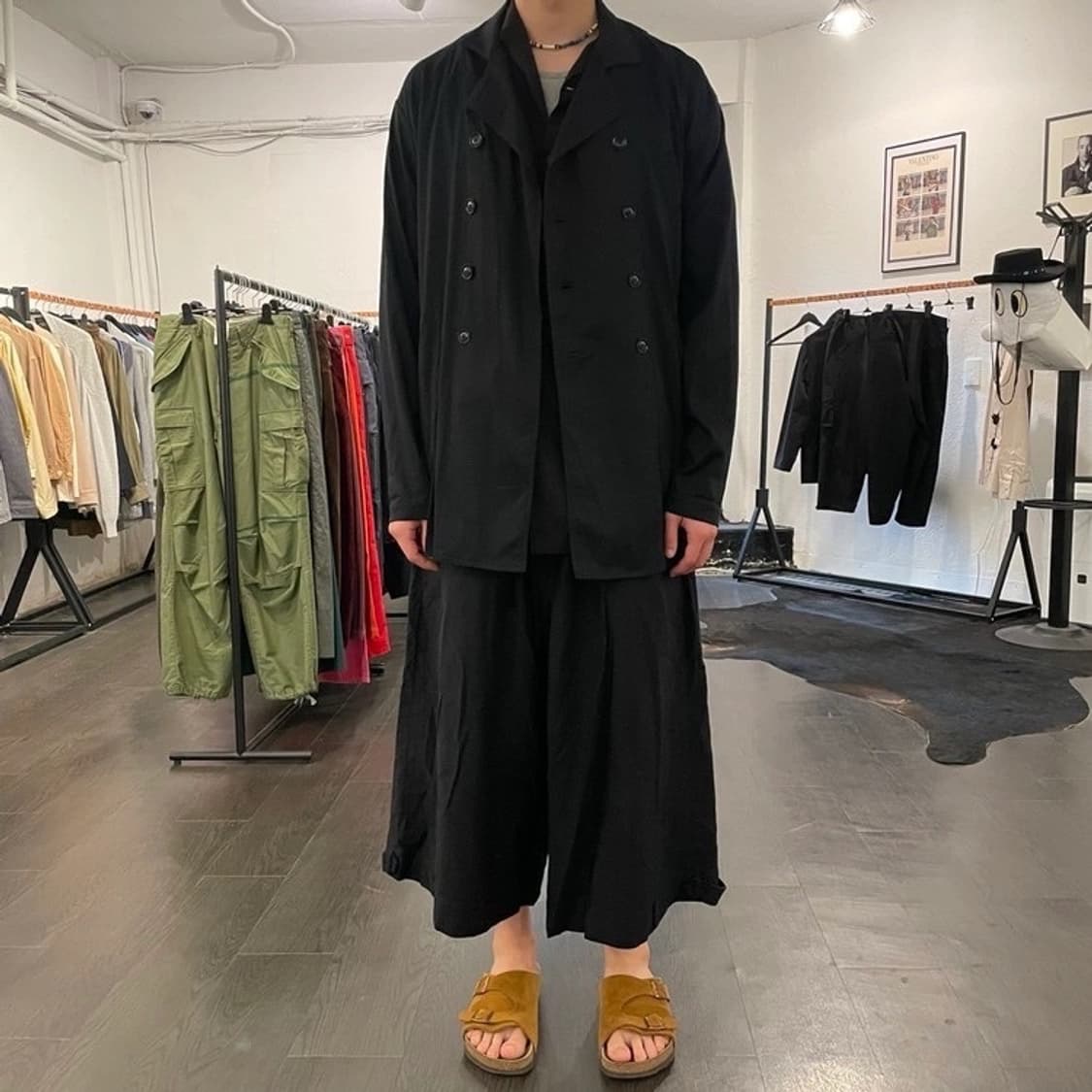 요지야마모토 뿌르옴므 버튼 디테일 가디건 상품이미지4