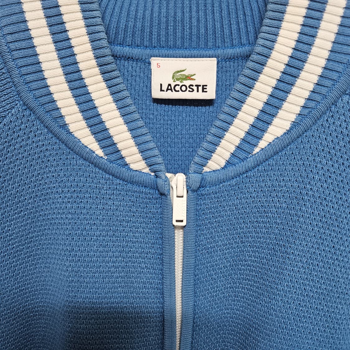 라코스테 빈티지 2way 지퍼 코튼 자켓 105 상품이미지3