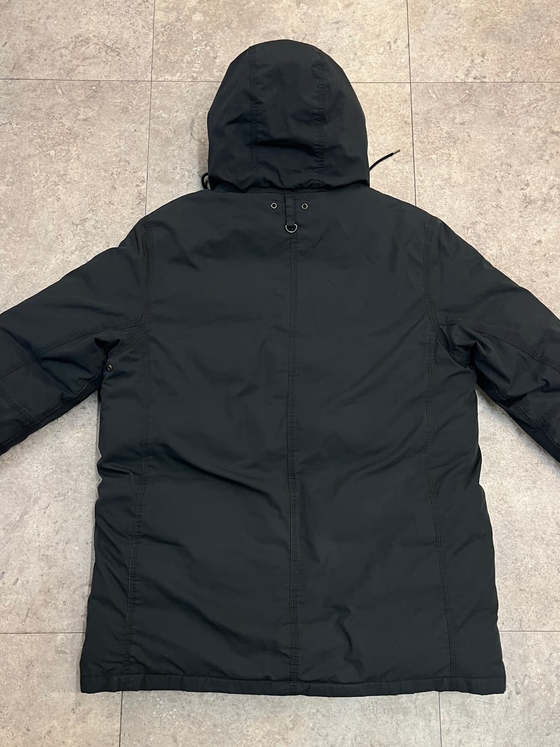 리바이스 후드 덕다운 자켓 블랙 M #csz2321 상품이미지7