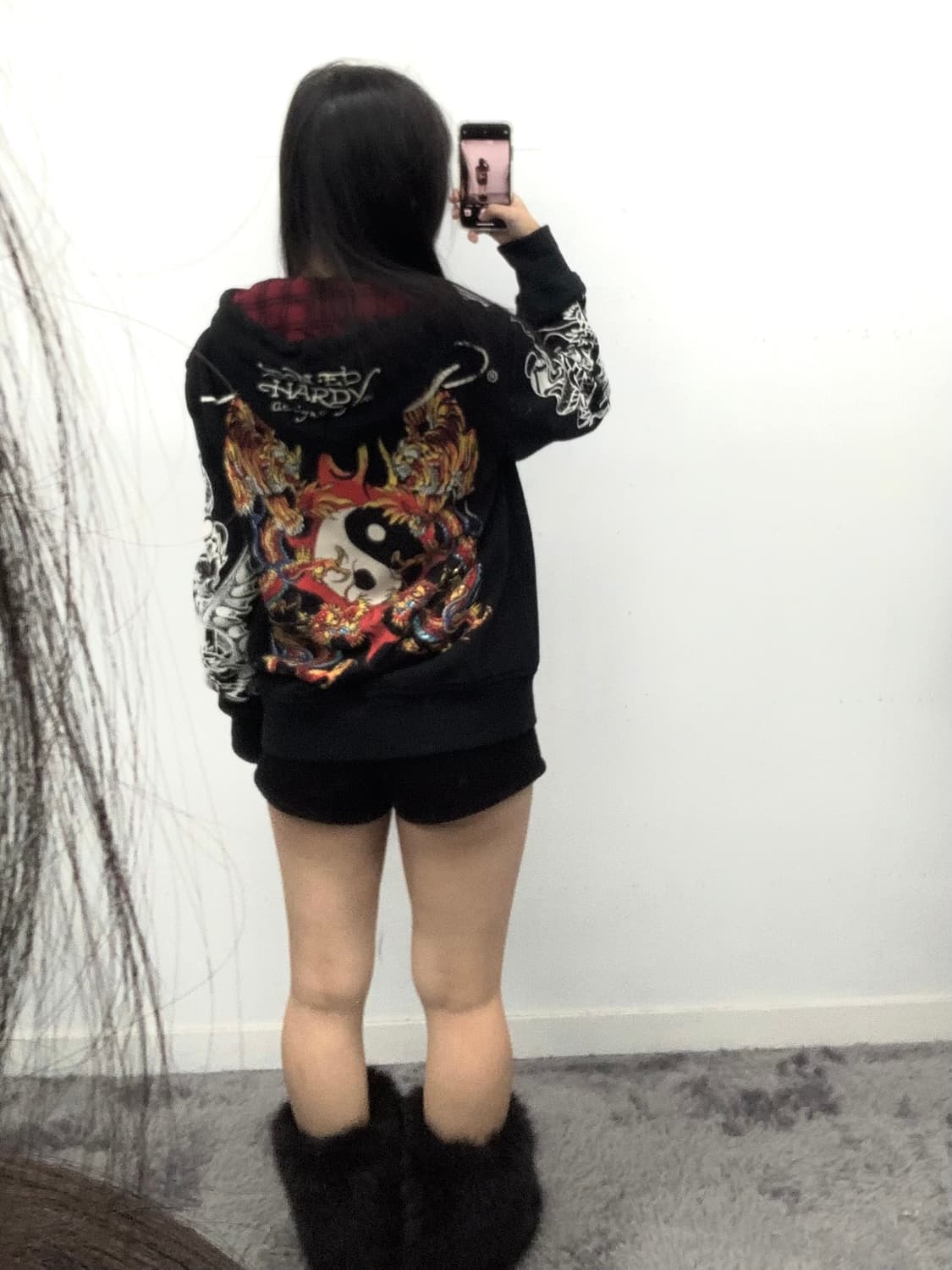 Ed hardy(by. Christian audigier) 후드집업 상품이미지3