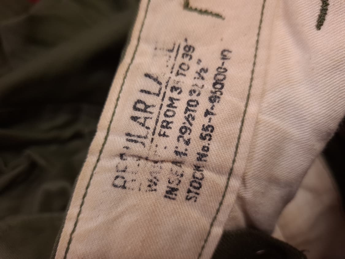 오리지날 미군 M-51 카고 팬츠 상품이미지3