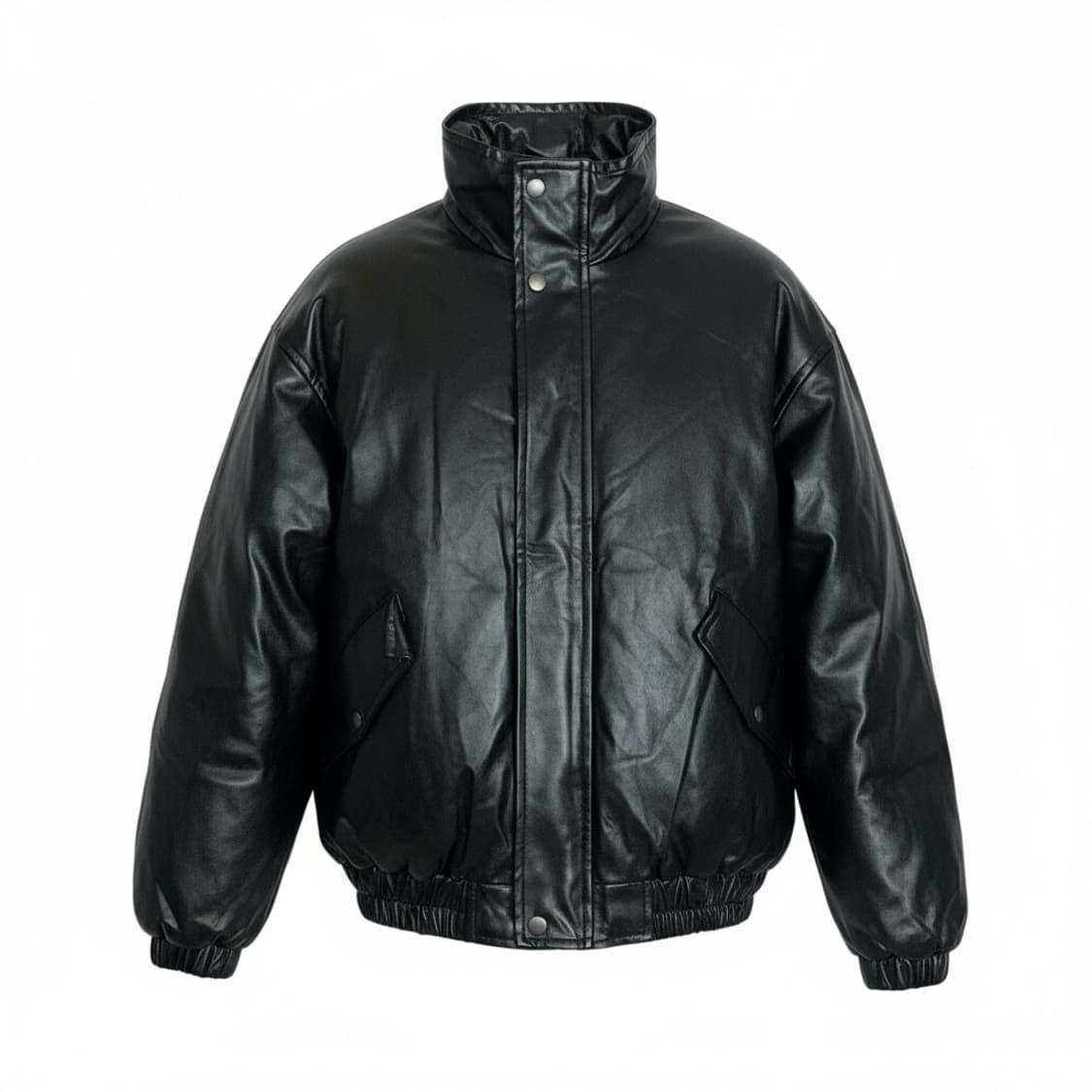 에이틴밀리미터 레더 봄버 자켓  상품이미지1