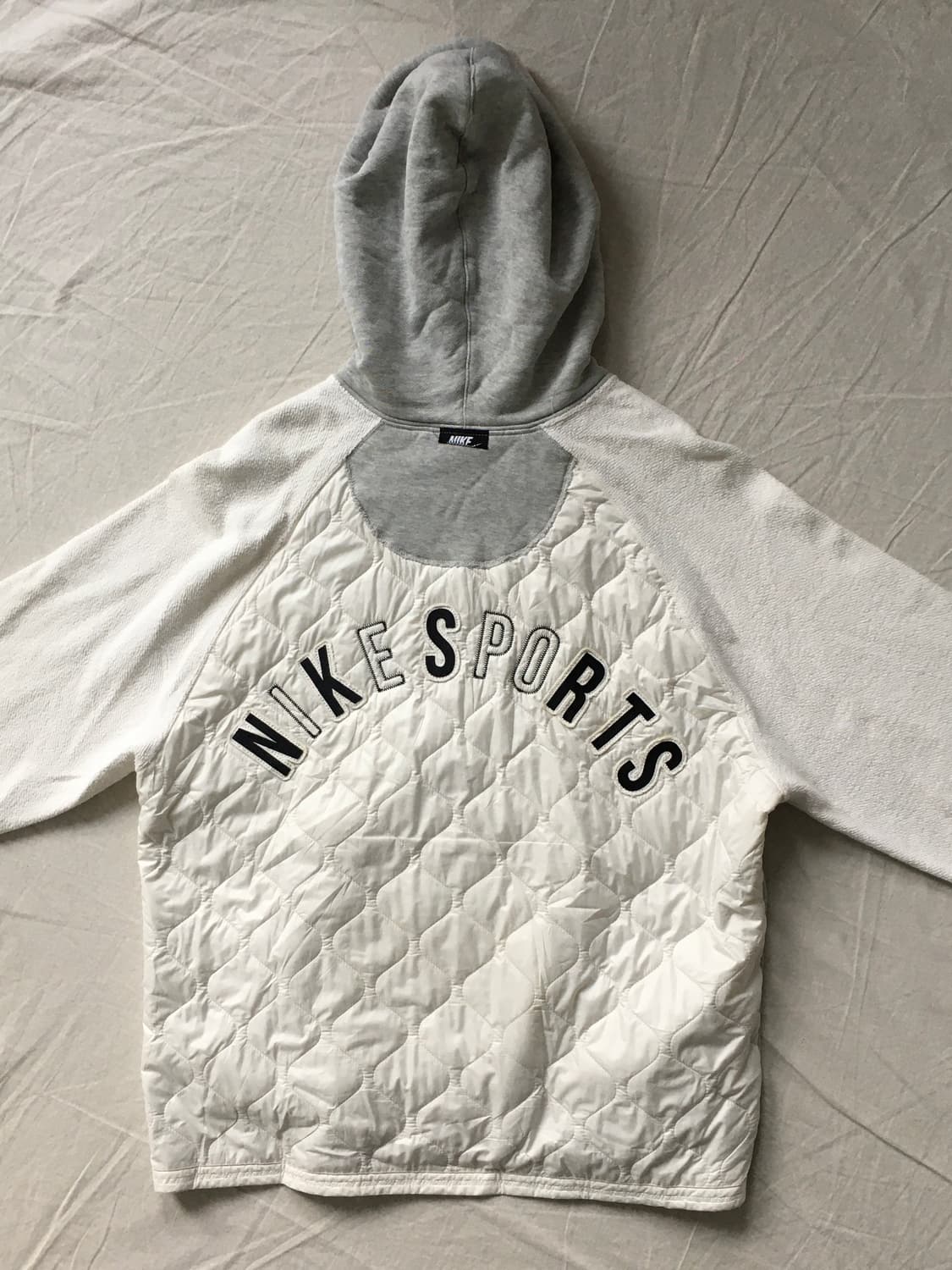 나이키 플리스 배색 후드티 상품이미지4