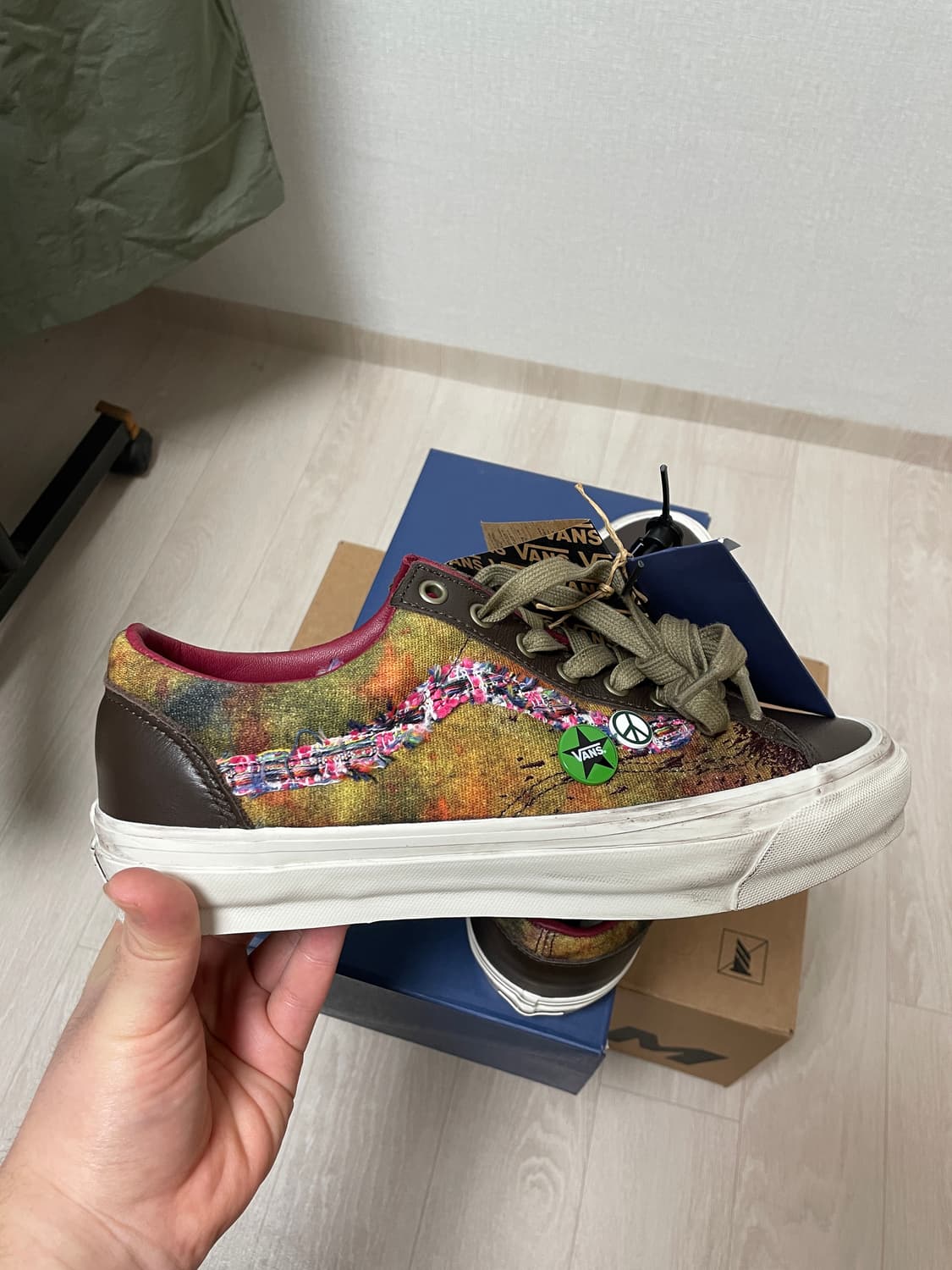 반스 프리미엄 올드스쿨 36 LX 수베니어 웜 브라운 상품이미지4