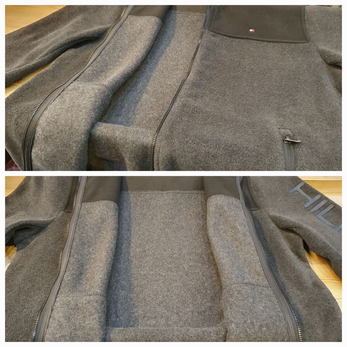 (새상품)100.타미 후리스 후드자켓 상품이미지8