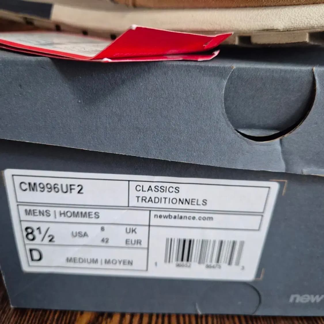 뉴발란스 996UF2 265 오렌지 상품이미지2