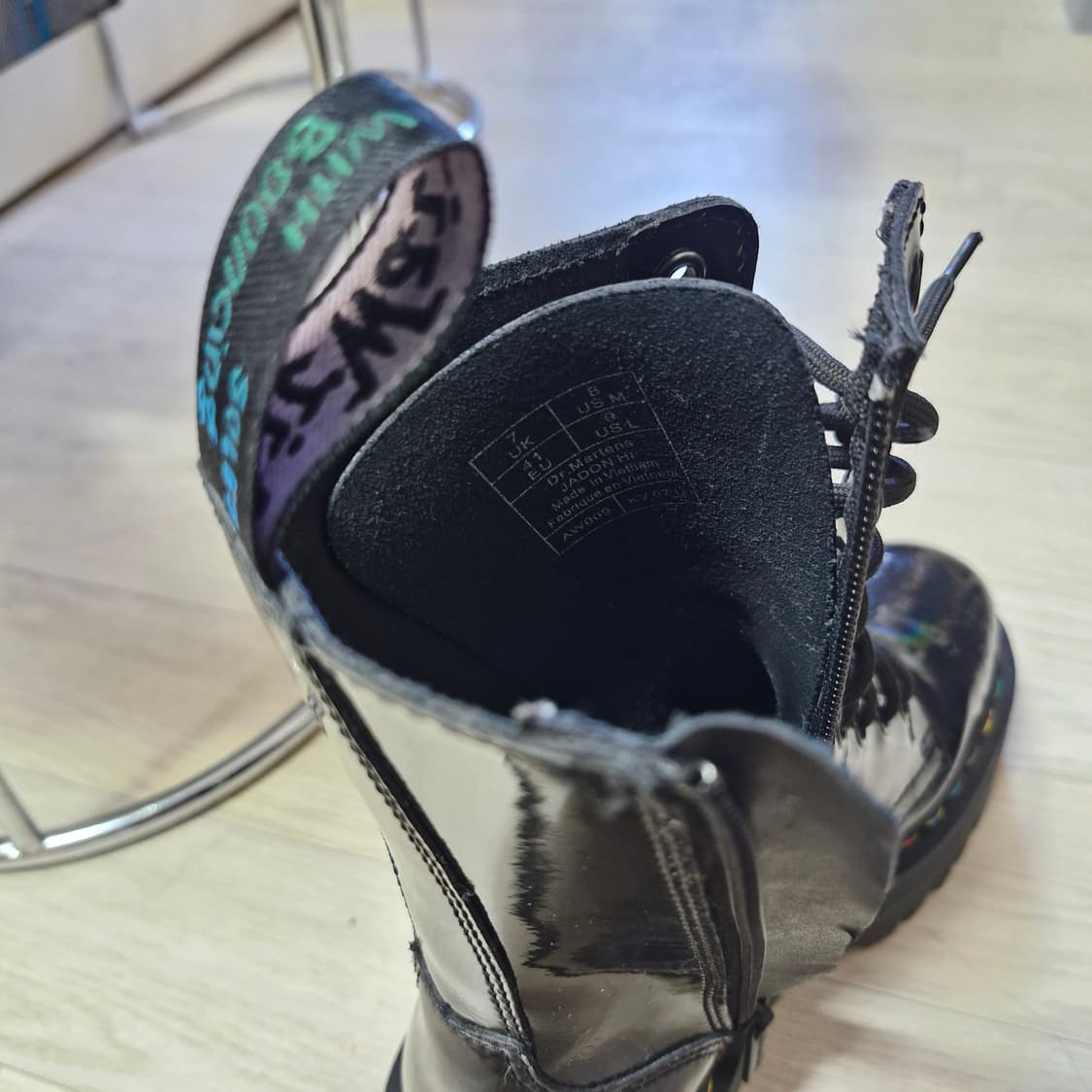 닥터마틴 제이든 레인보우 한정판 상품이미지2