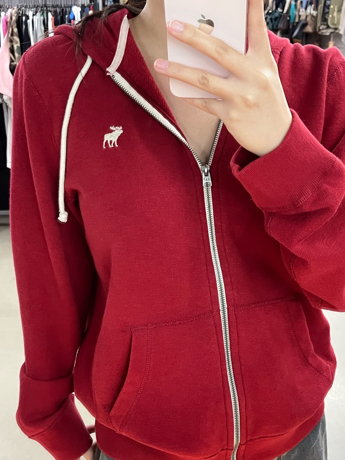 아베크롬비 니팅 후드집업 상품이미지2