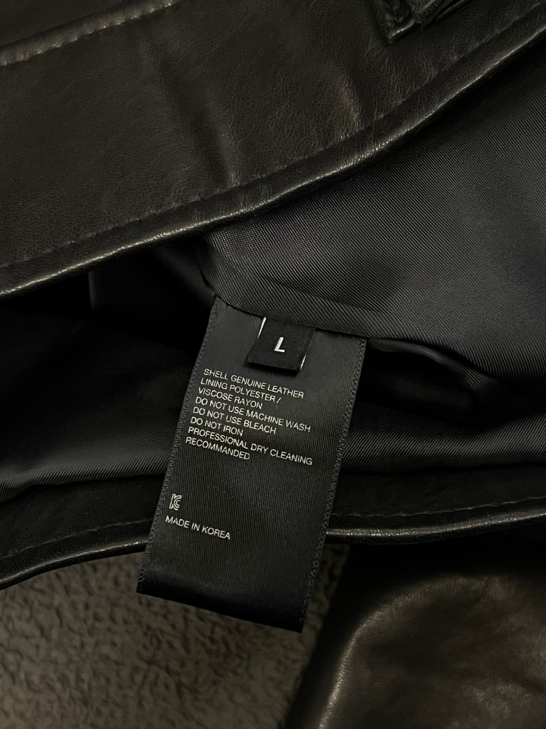 비바스튜디오 싱글 라이더 레더 자켓 처분  상품이미지4