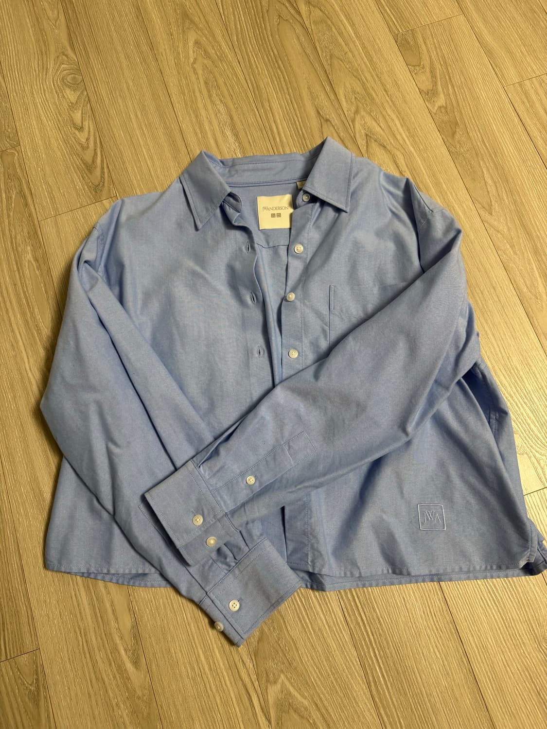 JW Anderson x Uniqlo 블루 셔츠 M 상품이미지1