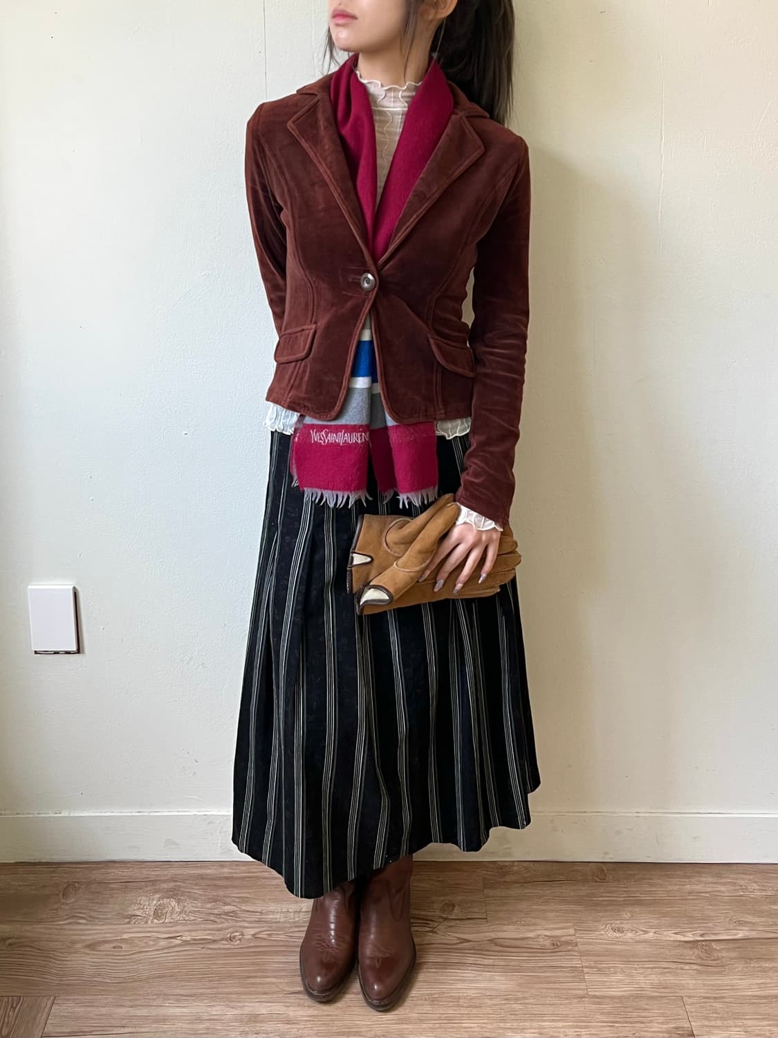 UGG 스웨이드 장갑 상품이미지7