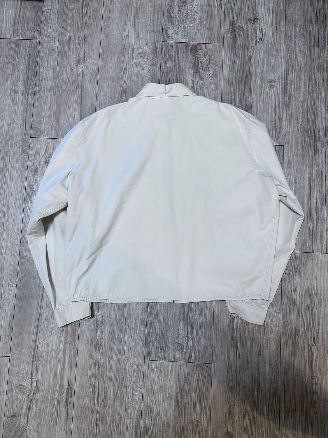 빈티지 챔피온 노트르담 대학교 화이트 자켓 상품이미지8