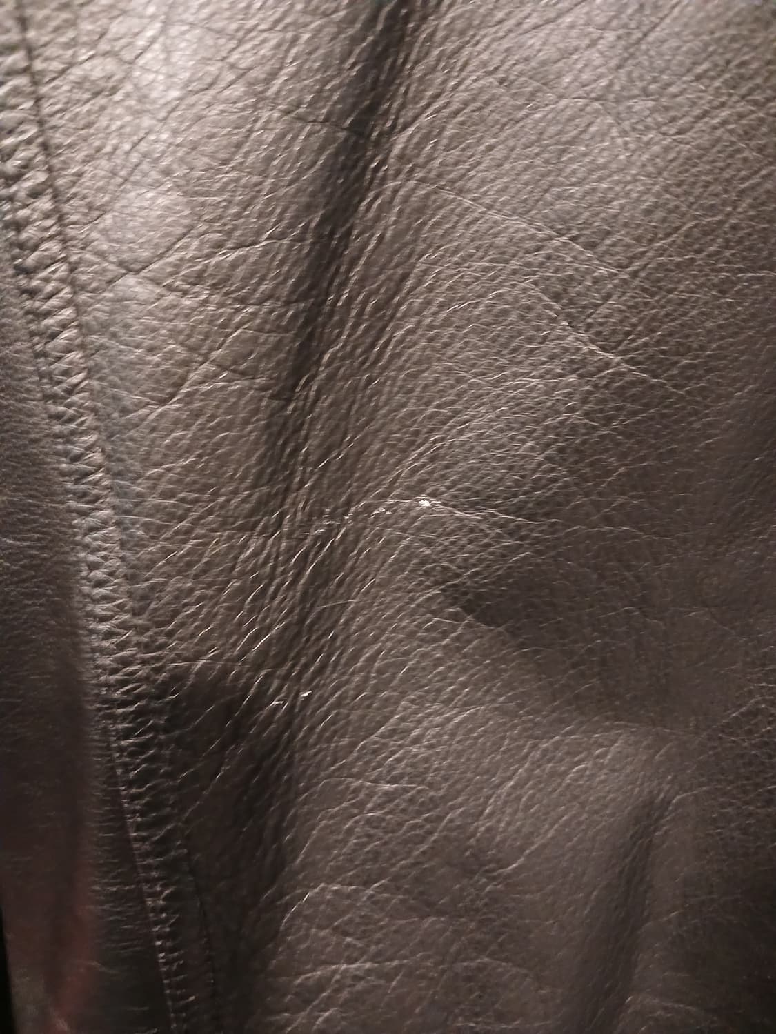 파인 누빔 레더 자켓 블랙 상품이미지4