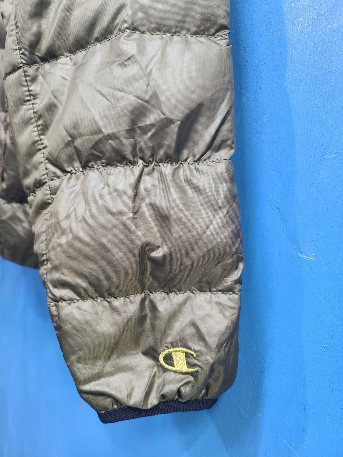 일본판 희귀 챔피온 골드다운패딩 상품이미지6