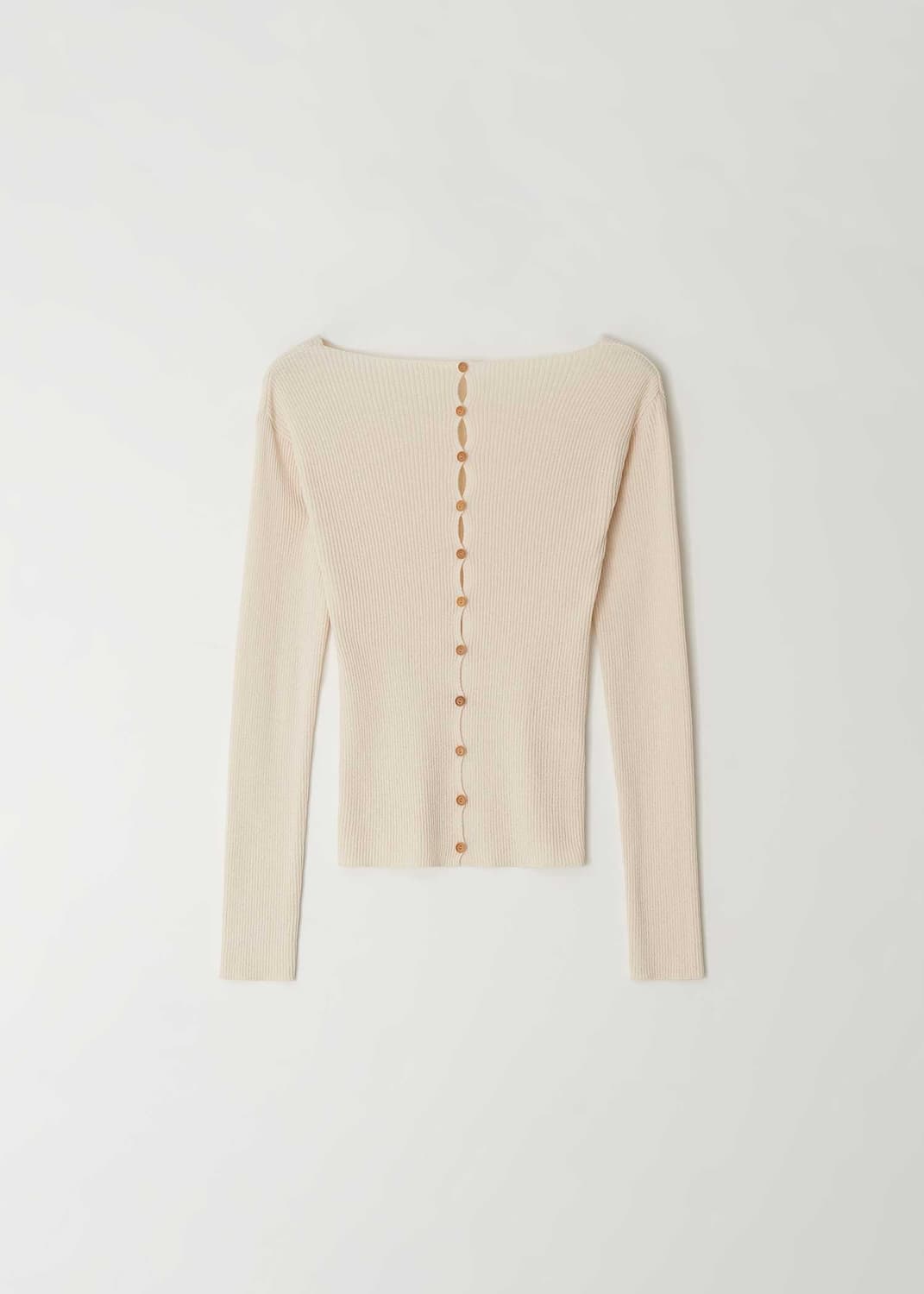 더라이 therye Boat-neck Button Cardigan 상품이미지1