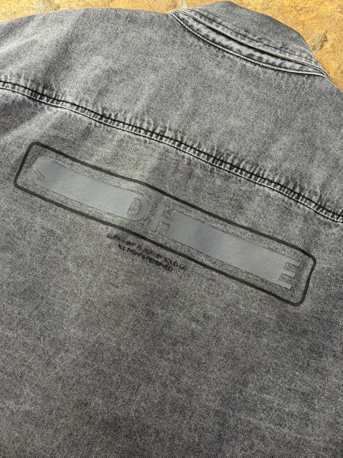 솔리드 옴므 빽로고 셔츠 자켓 상품이미지8