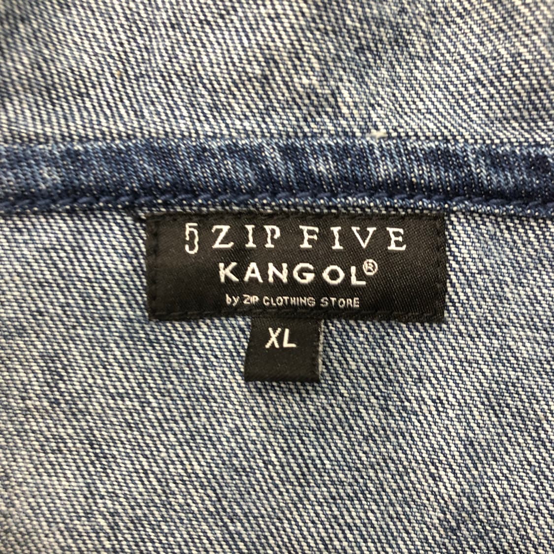 XL 캉골 데님 아노락 후드 자켓 상품이미지5