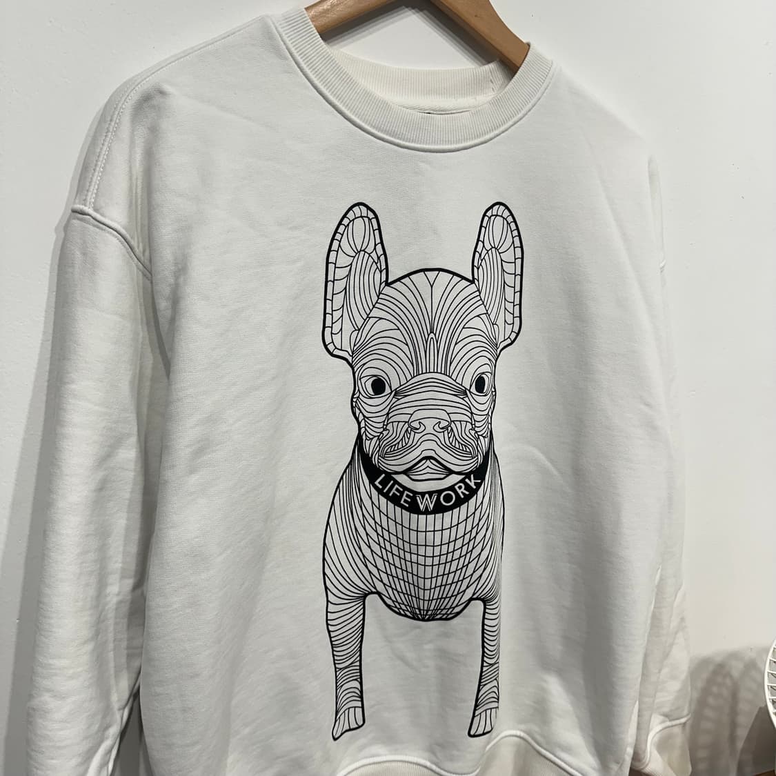 라이프워크 lifework 빅 로고 맨투맨 상품이미지5