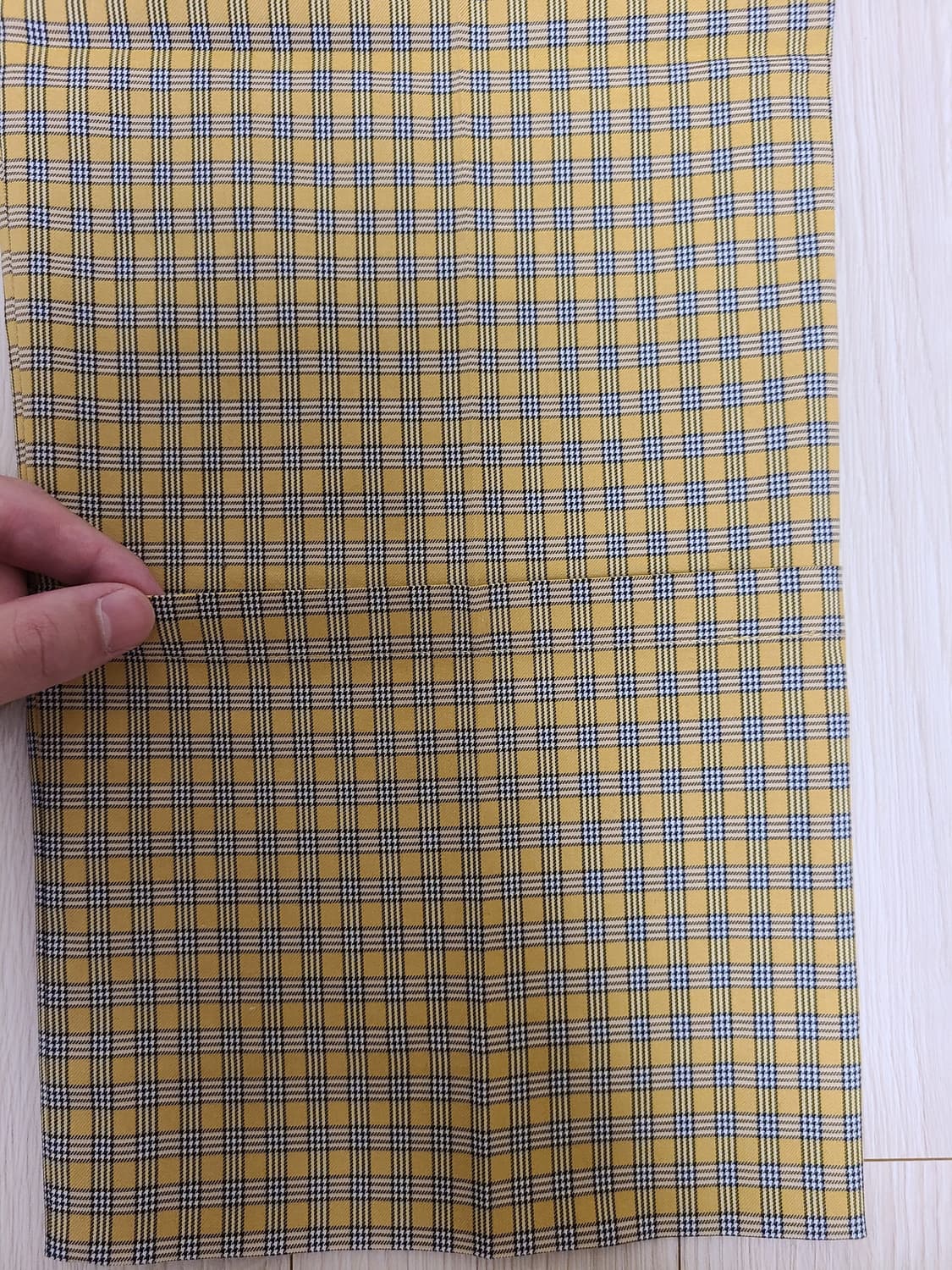 우영미 체크 턴업 팬츠 30 상품이미지4