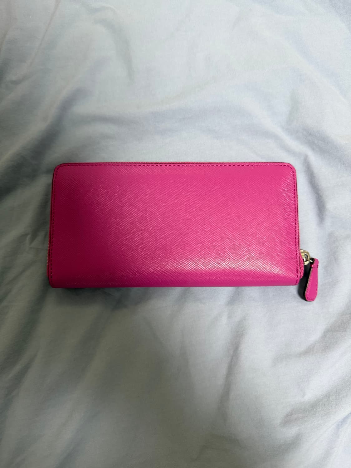 코치 사피아노 레더 아코디언 지갑 핑크 상품이미지3