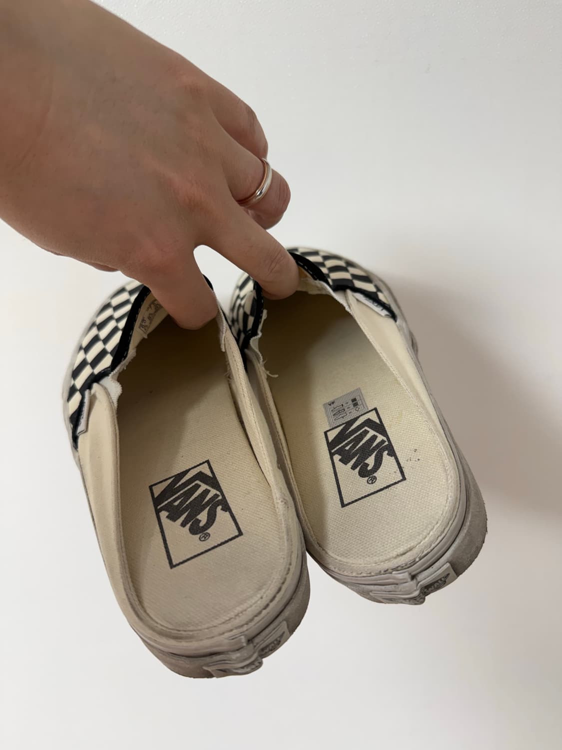 반스 뮬 슬립온 체크 240 size 상품이미지3