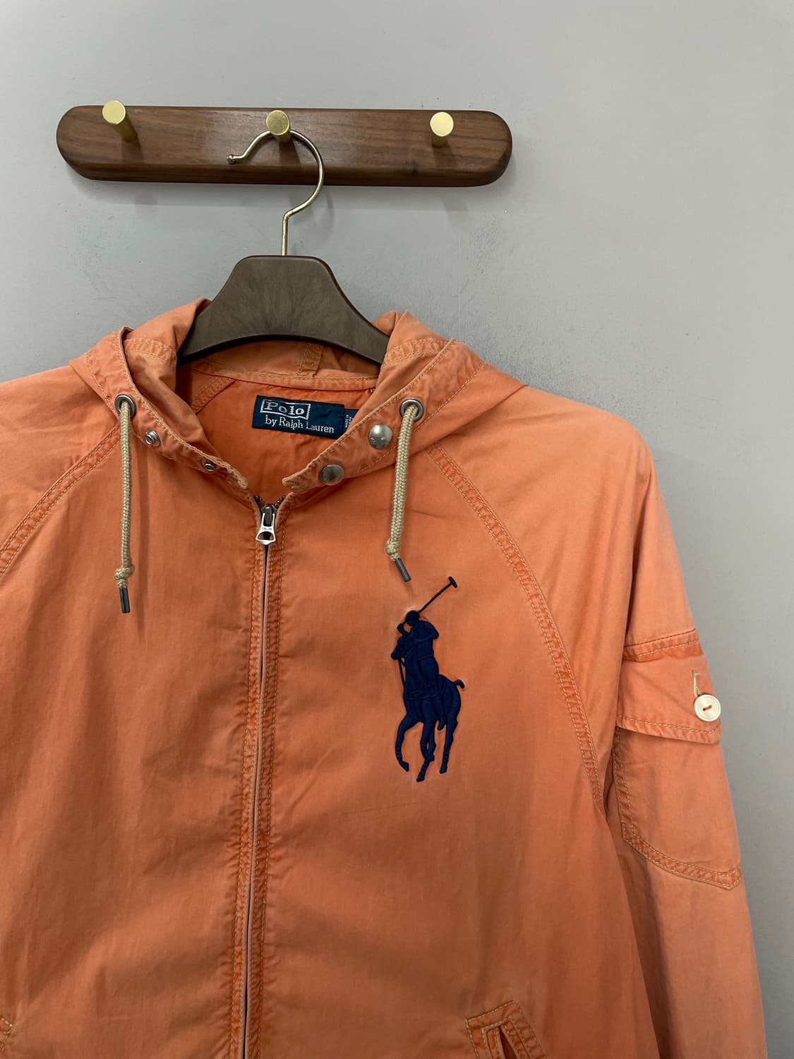 폴로 랄프로렌 오렌지 빅포니 후드 자켓 H2273 상품이미지3