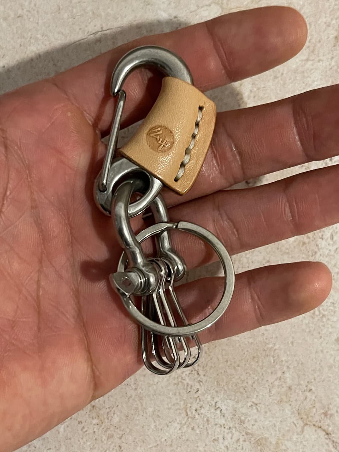 에이징 스틸 키링 빈티지 무드 상품이미지2