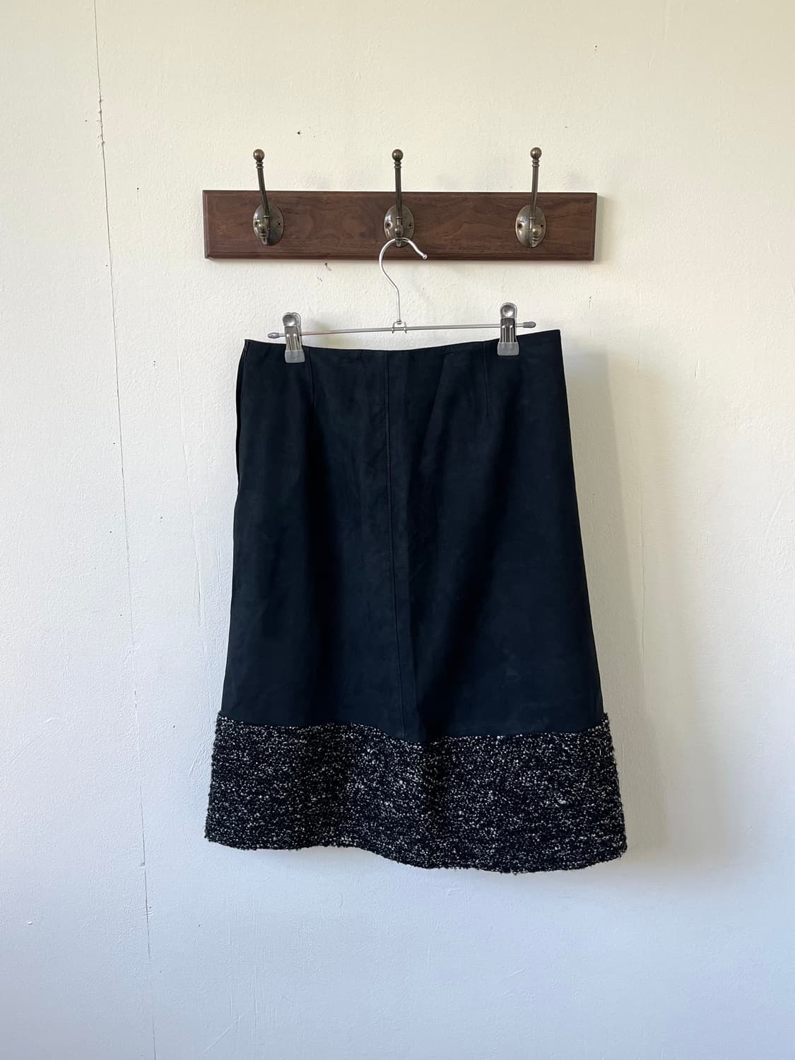 mila schon 블랙 벨벳 스커트 상품이미지2