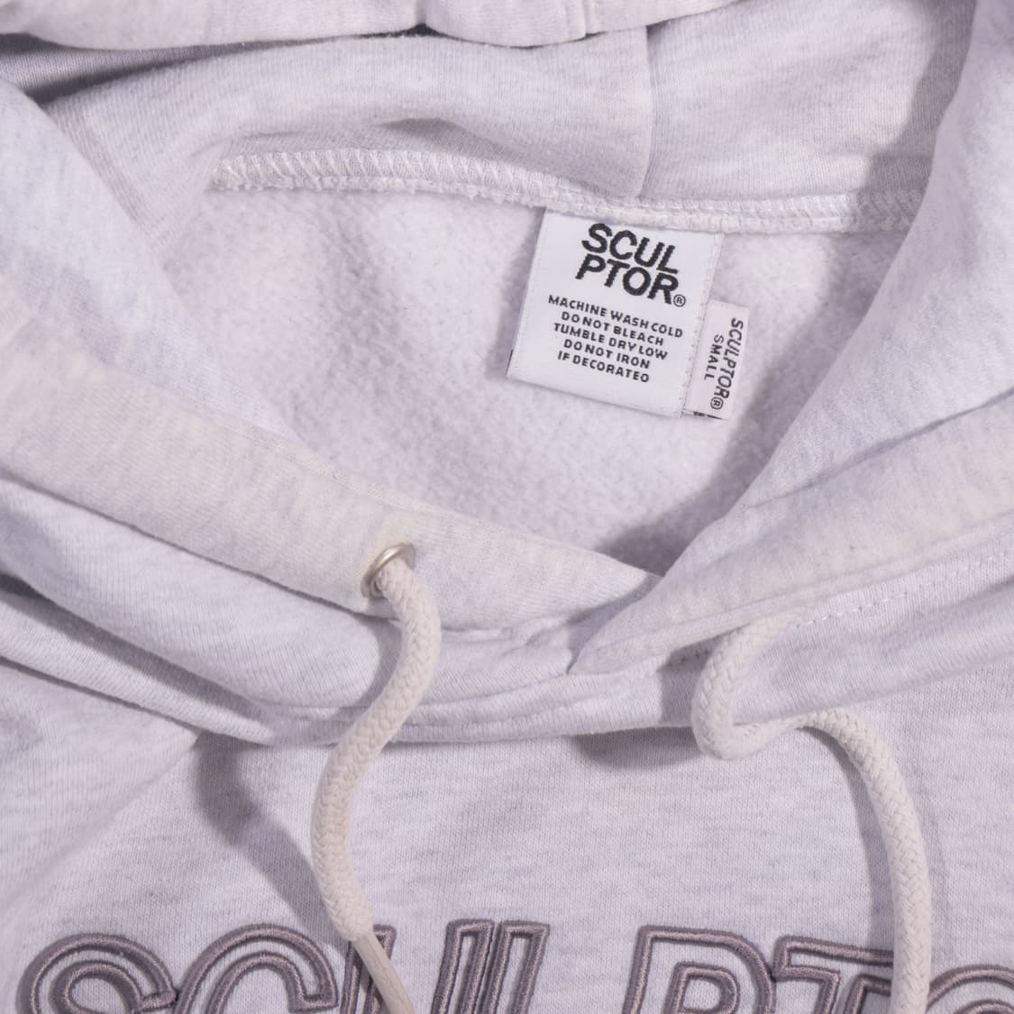 스컬프터 자수 후드 B143 상품이미지2